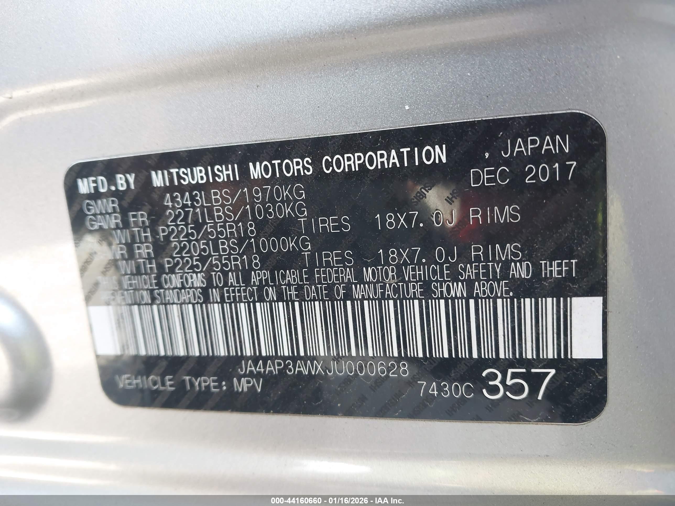 MITSUBISHI OUTLANDER image 9