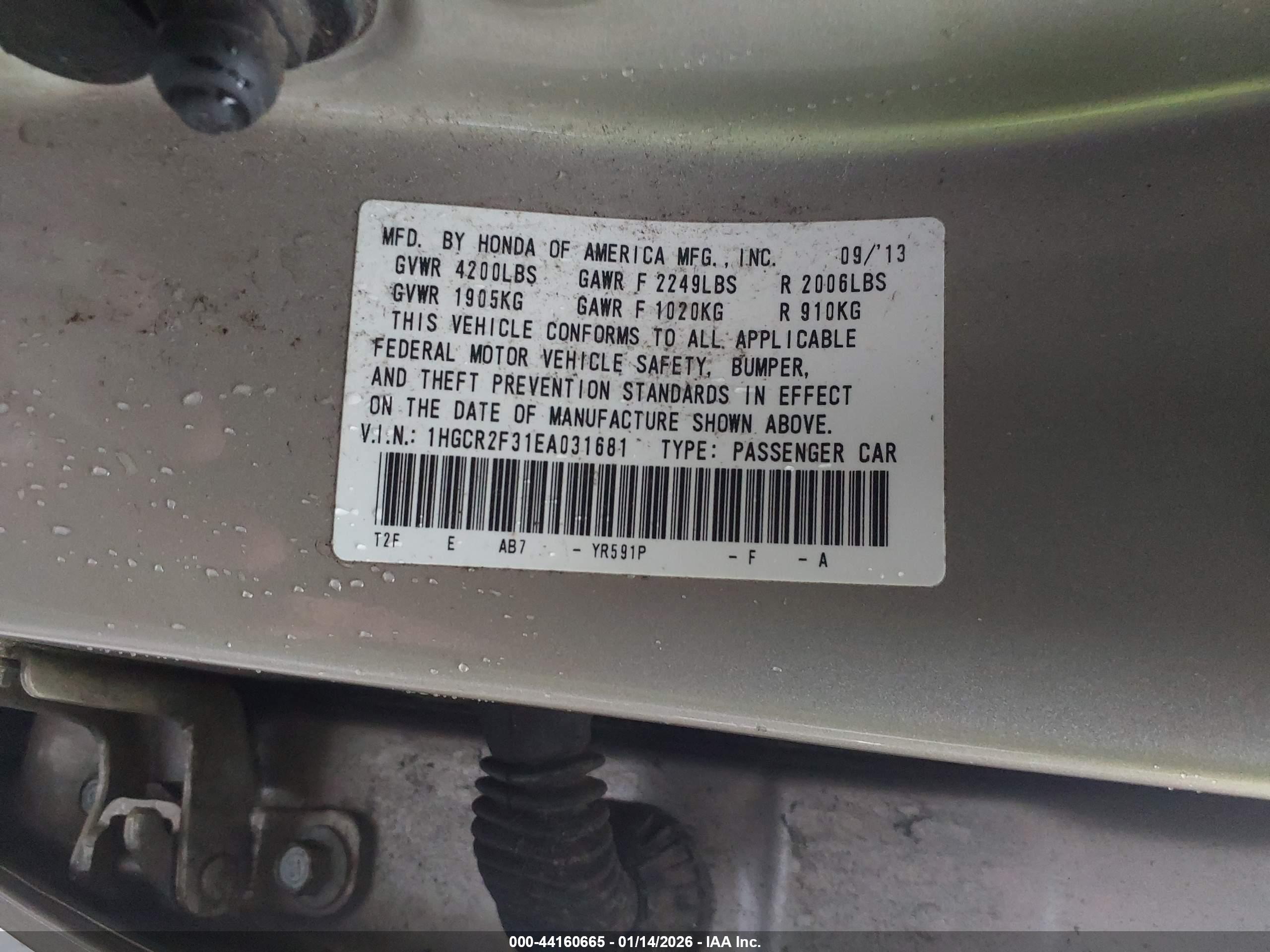 HONDA ACCORD image 9