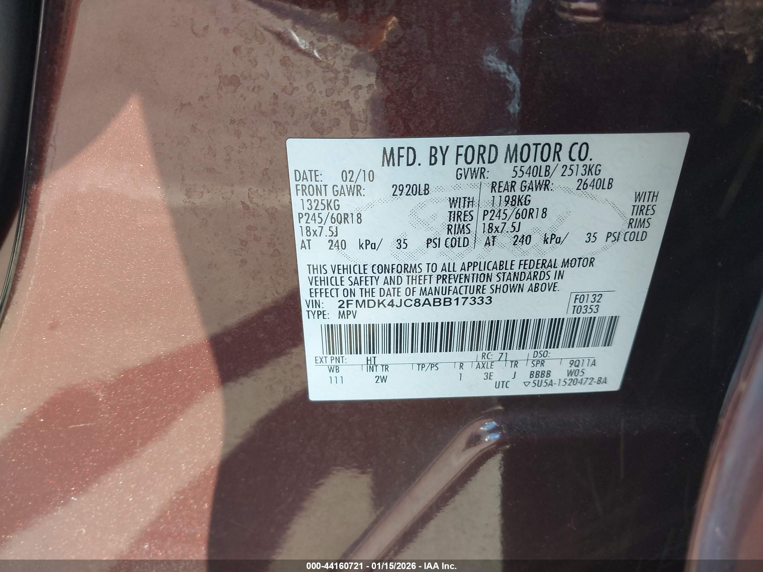 FORD EDGE image 9