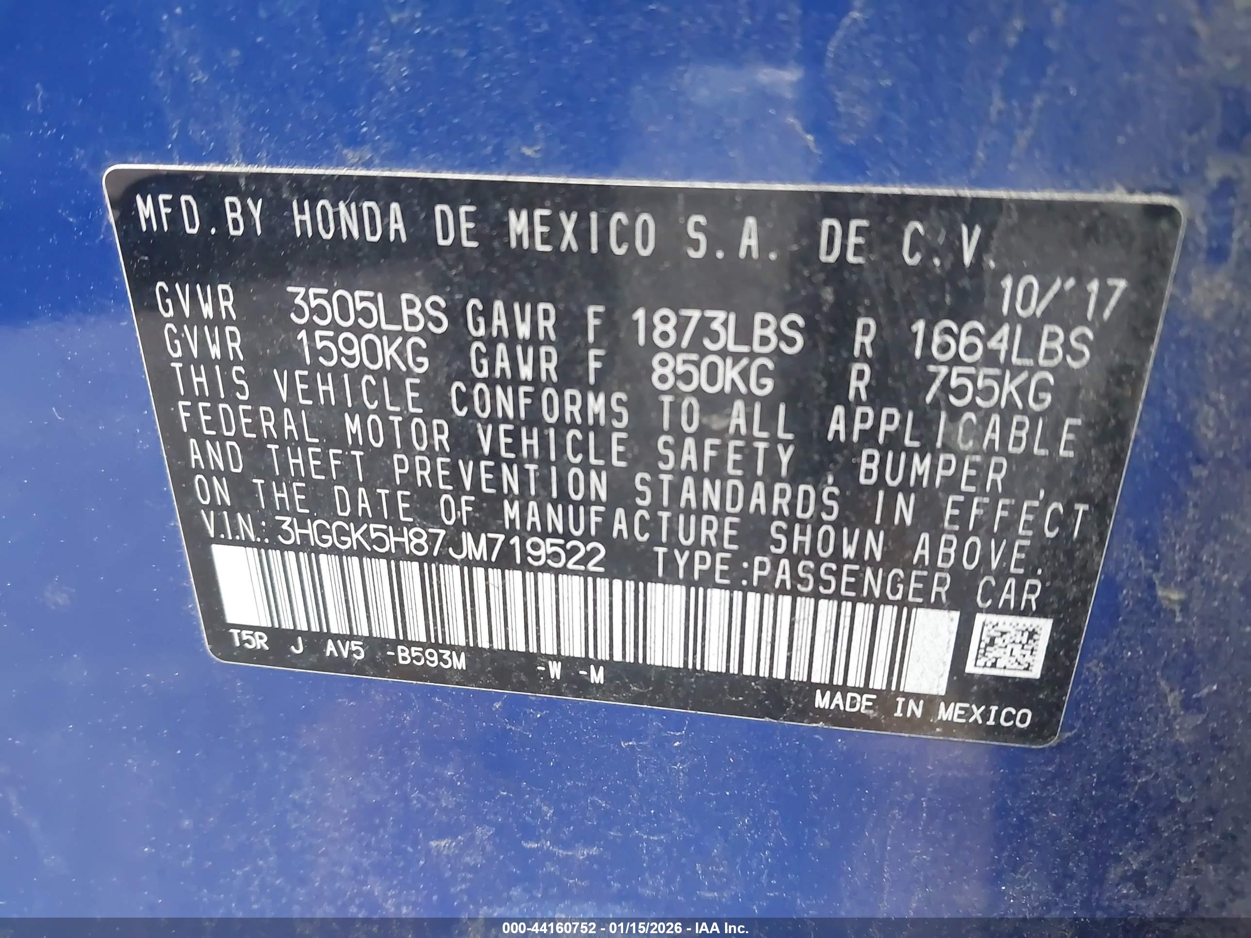 HONDA FIT image 9