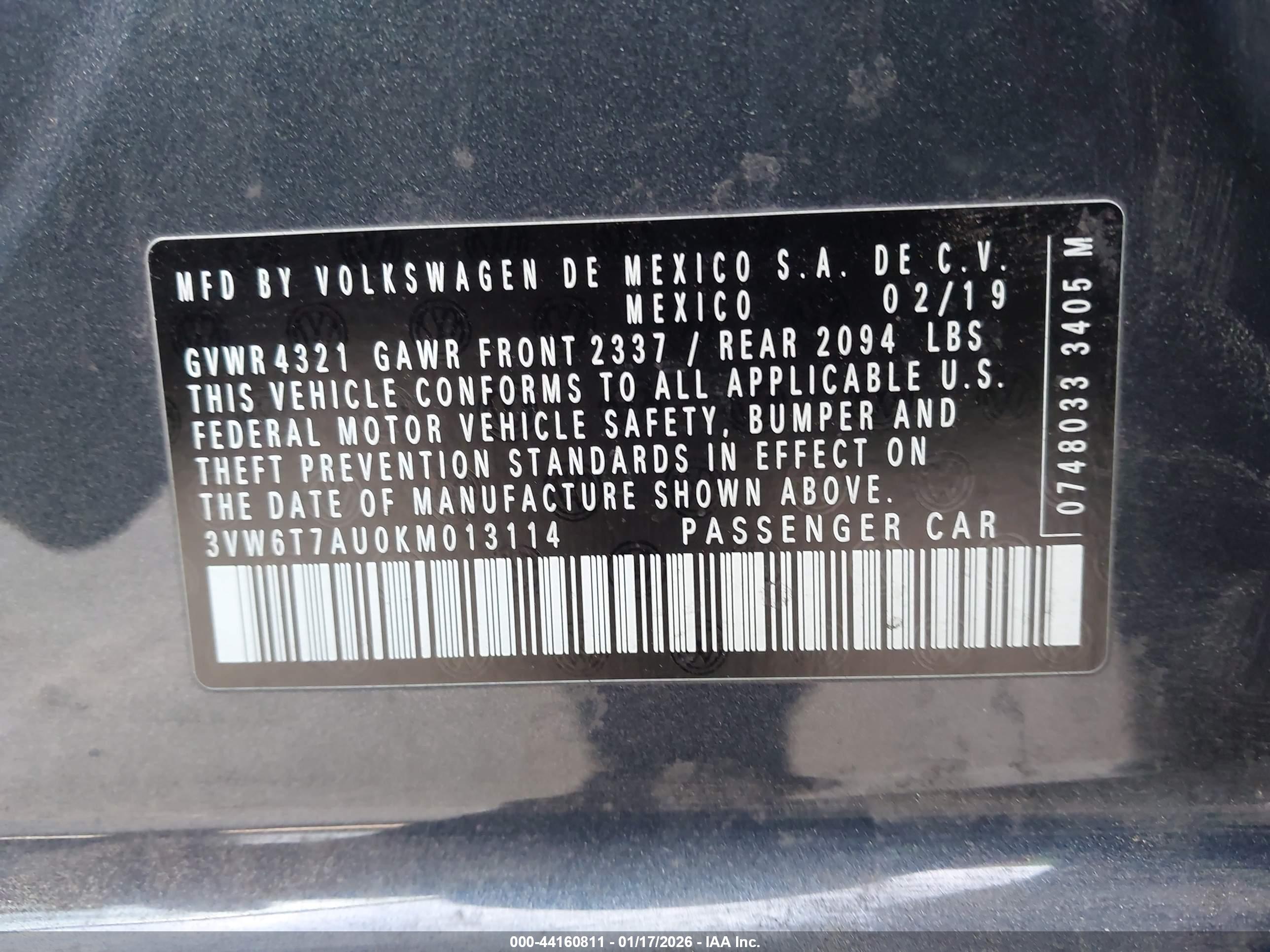 VOLKSWAGEN GOLF image 9