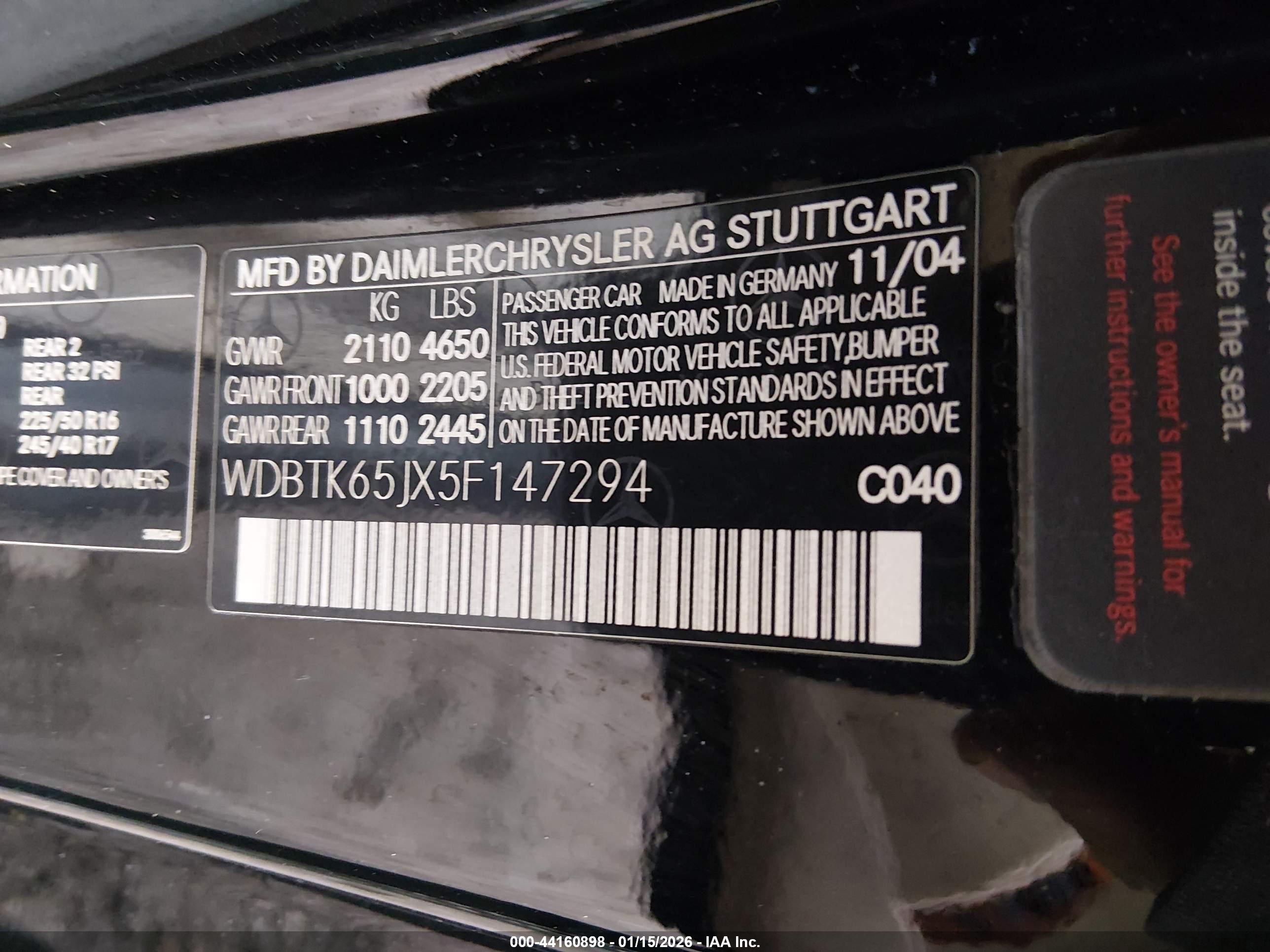 MERCEDES-BENZ CLK image 9