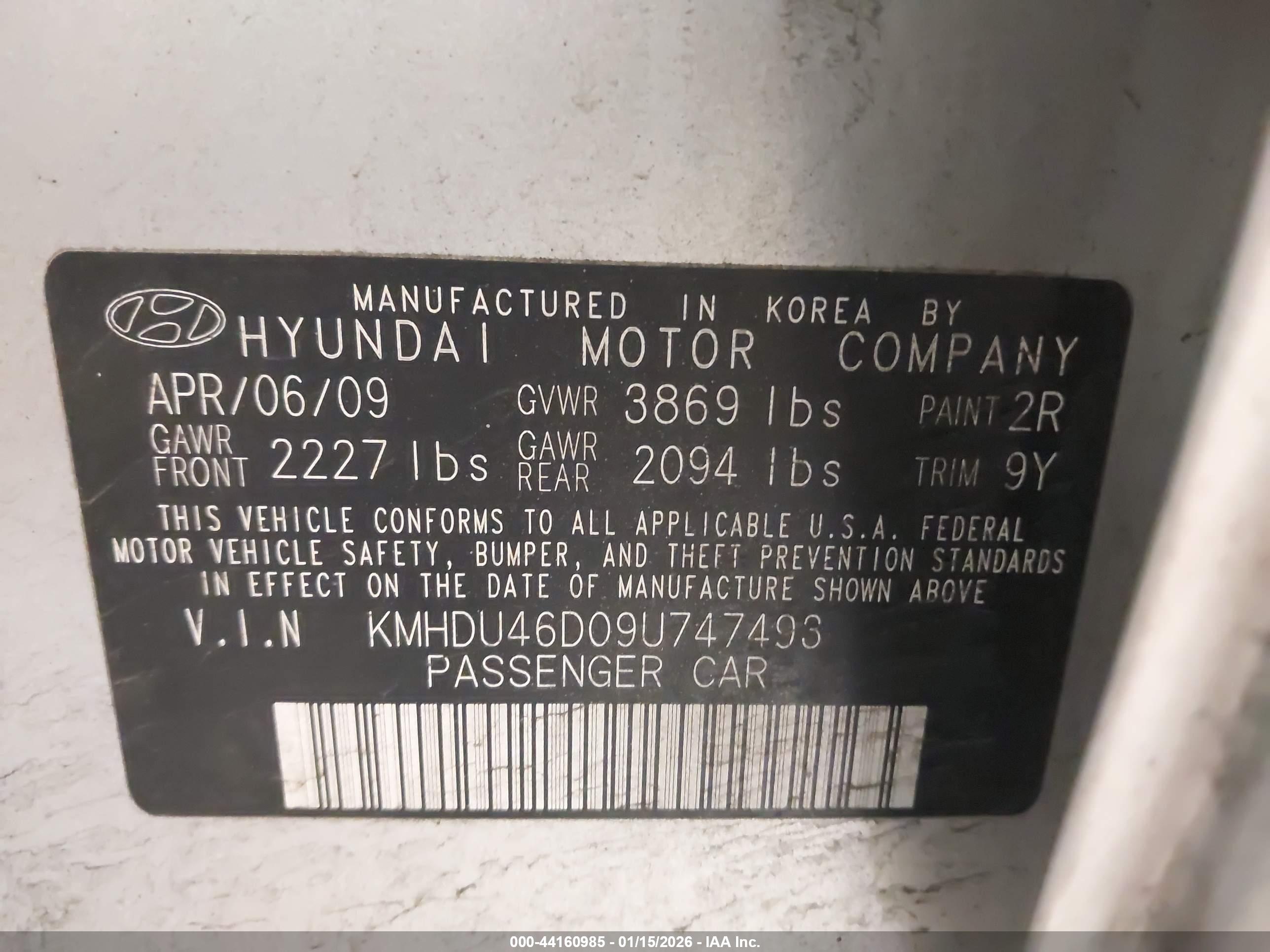 HYUNDAI ELANTRA image 9