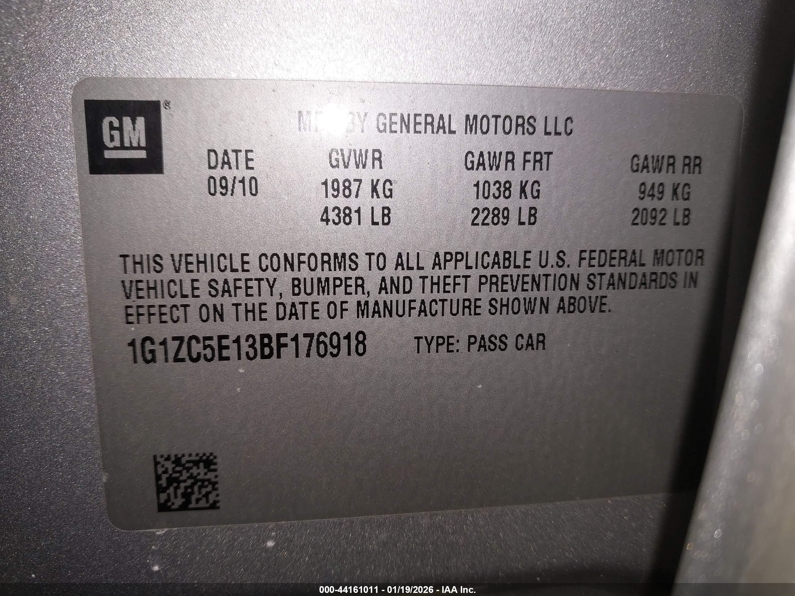 CHEVROLET MALIBU image 9