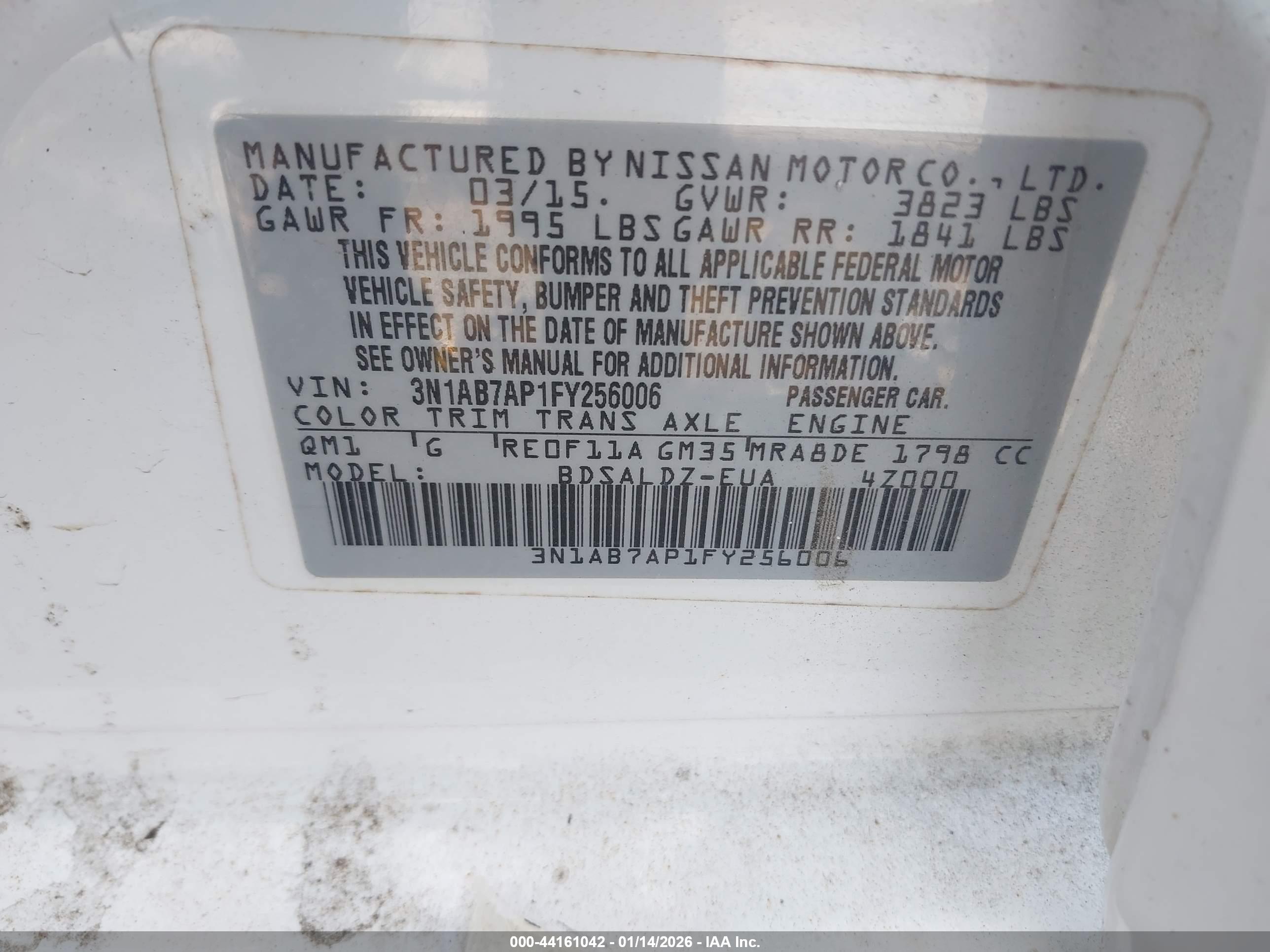 NISSAN SENTRA image 9