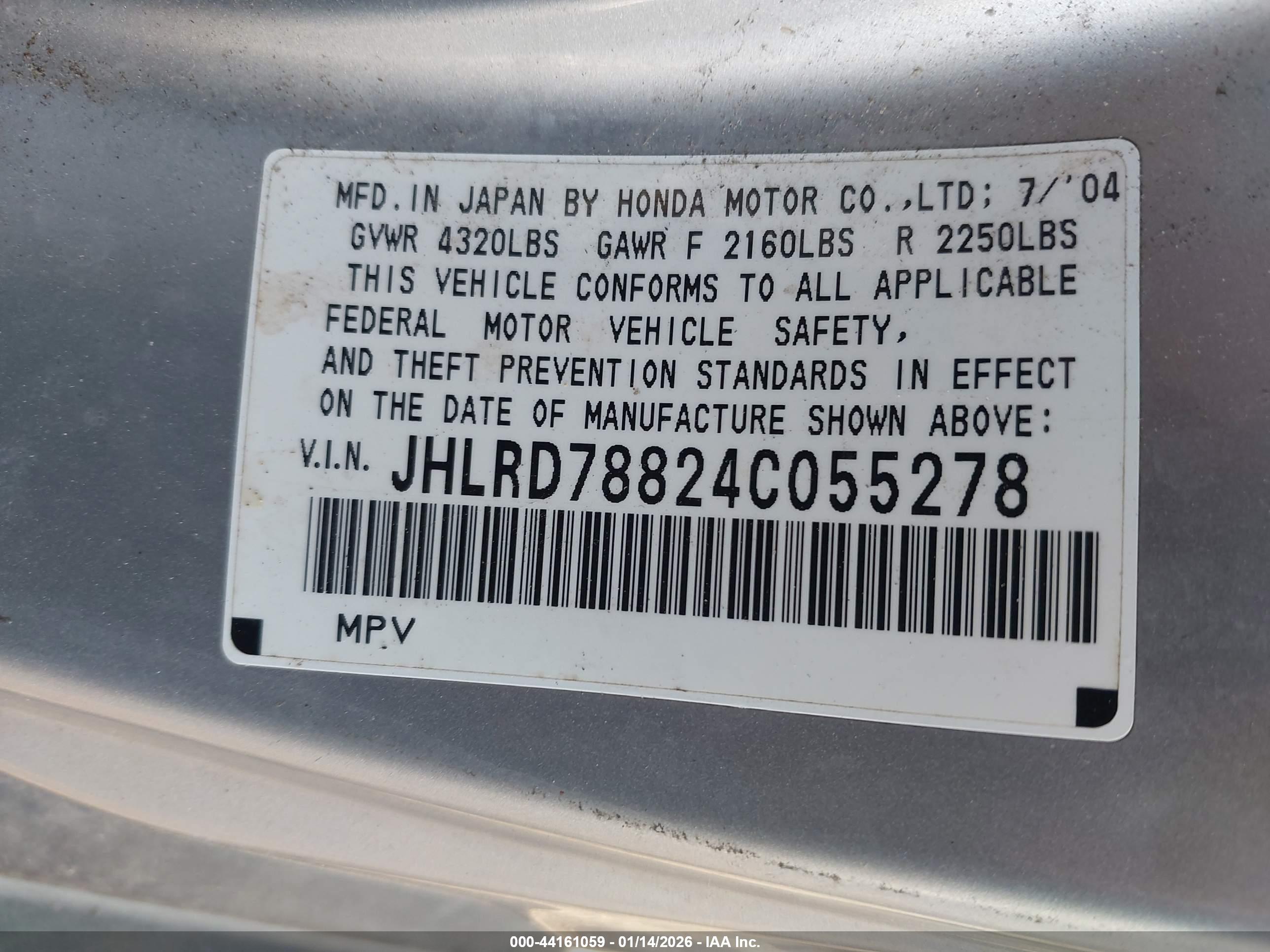 HONDA CR-V image 9