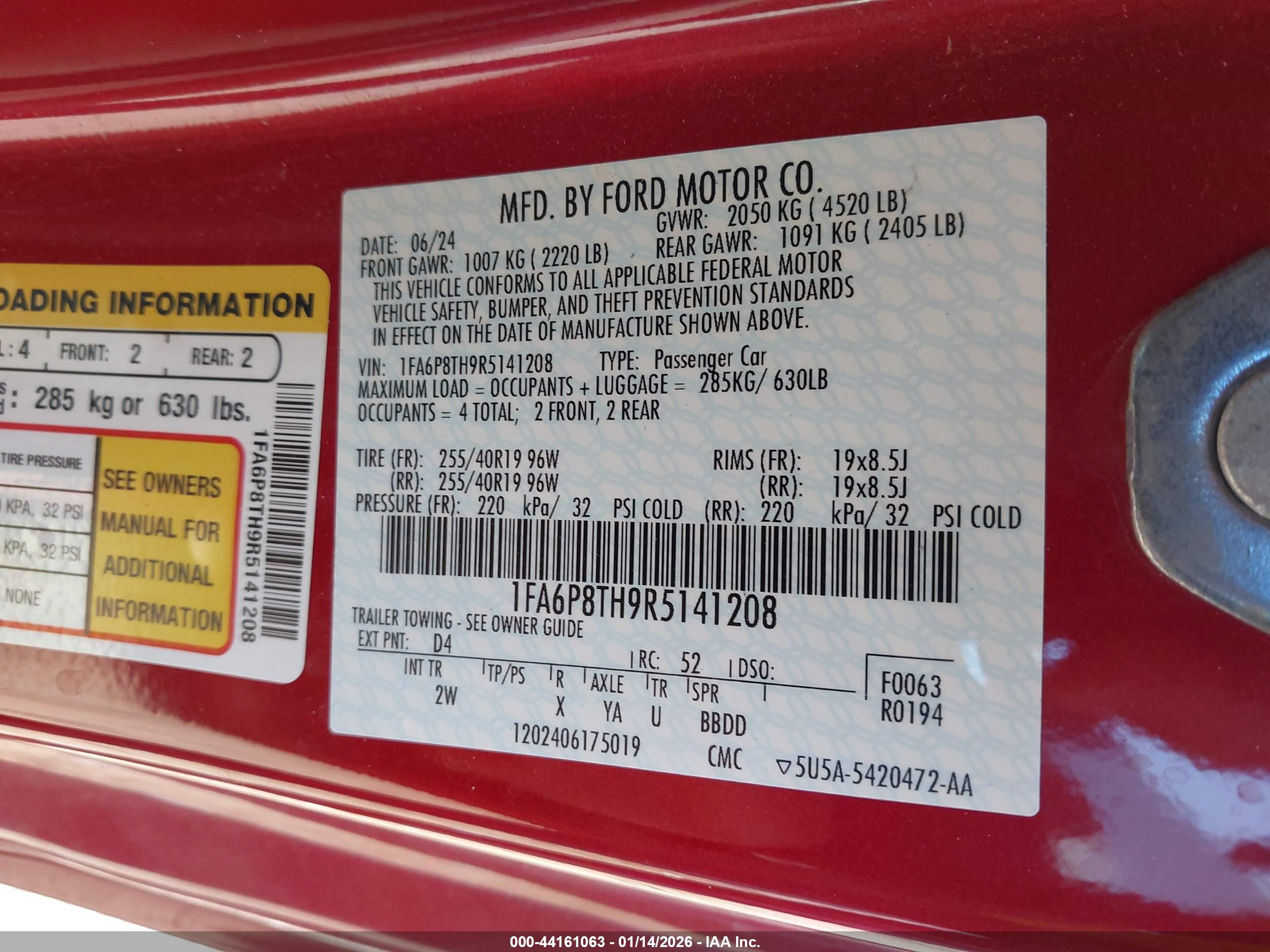 FORD MUSTANG image 9