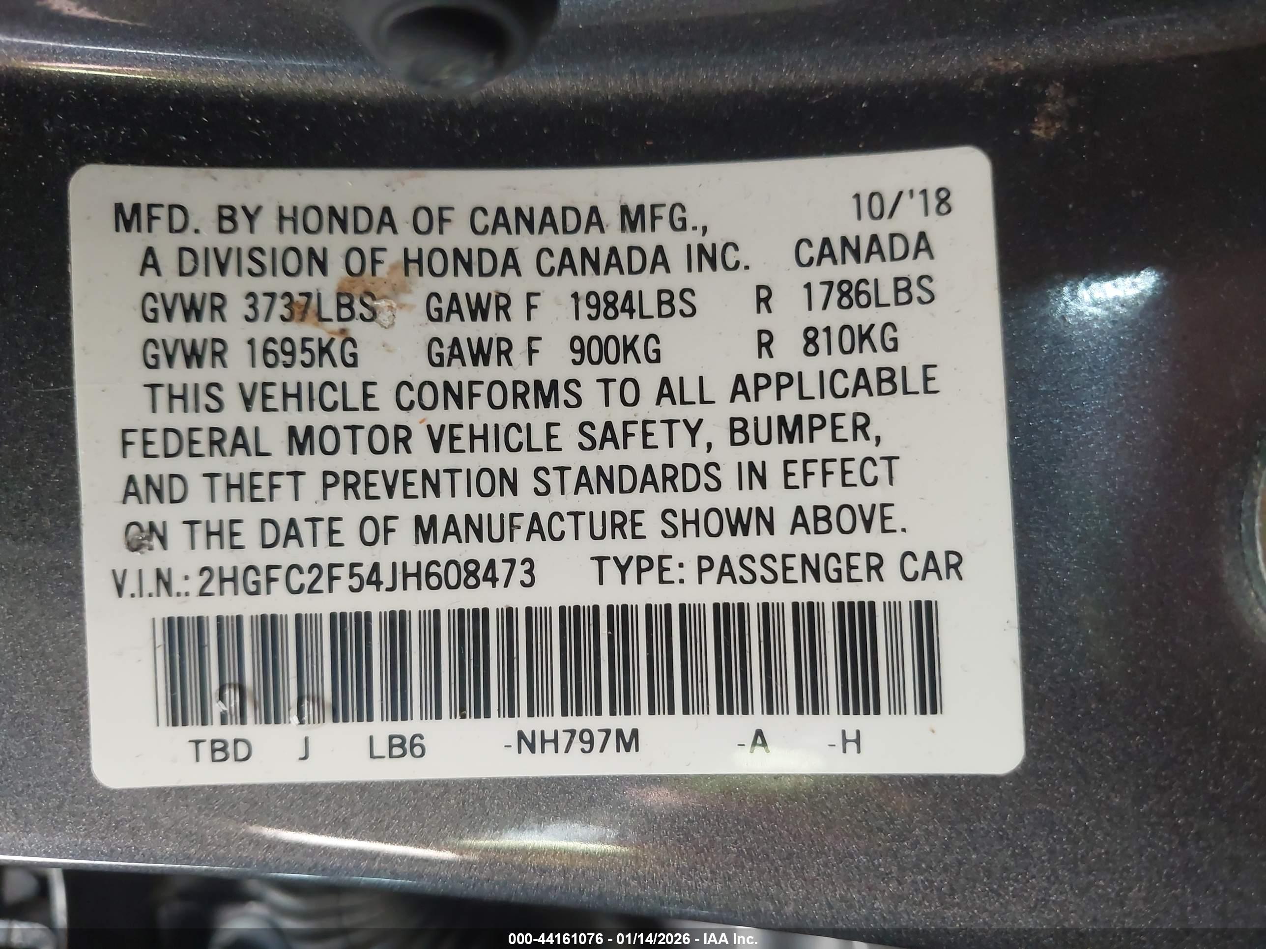 HONDA CIVIC image 9