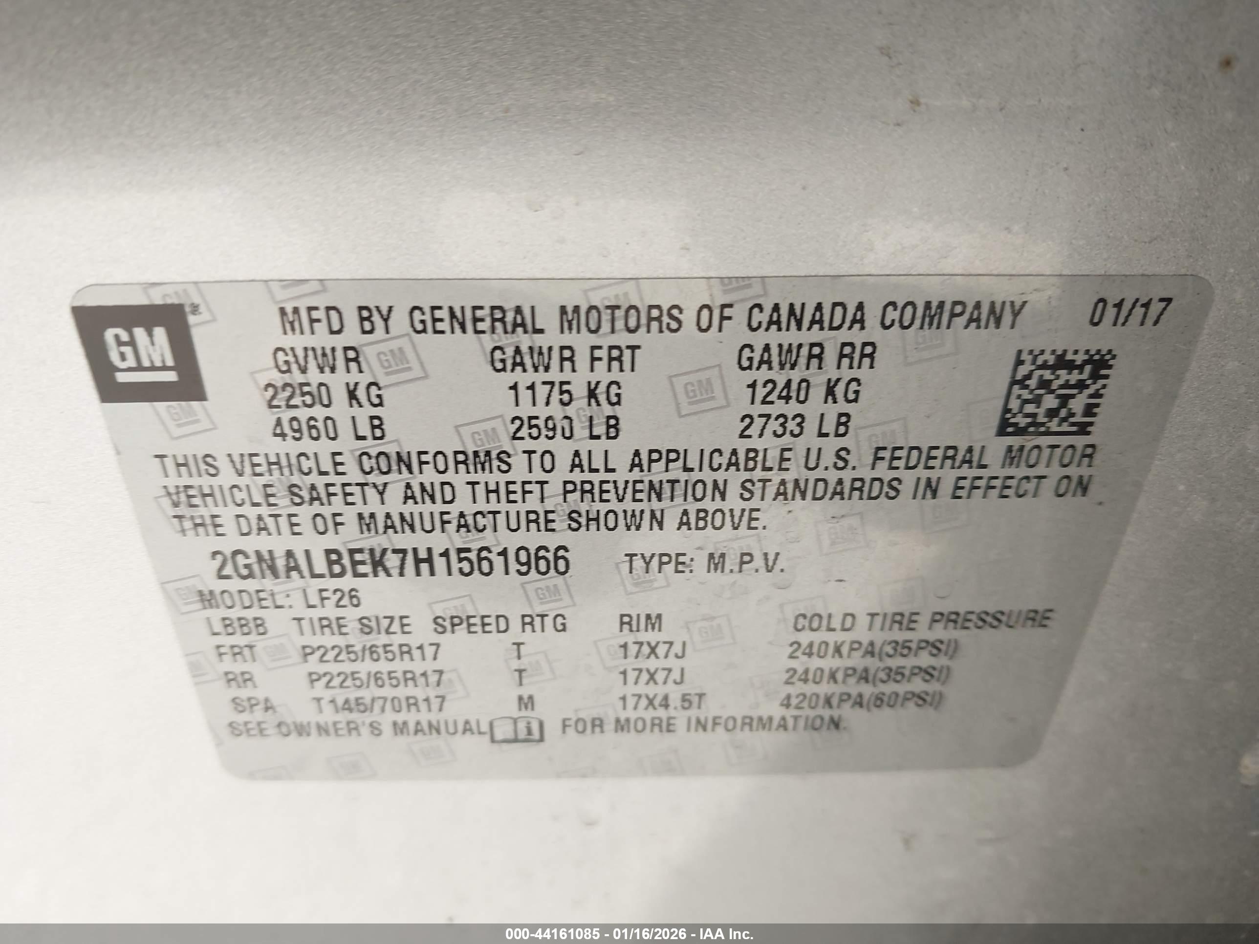 CHEVROLET EQUINOX image 9