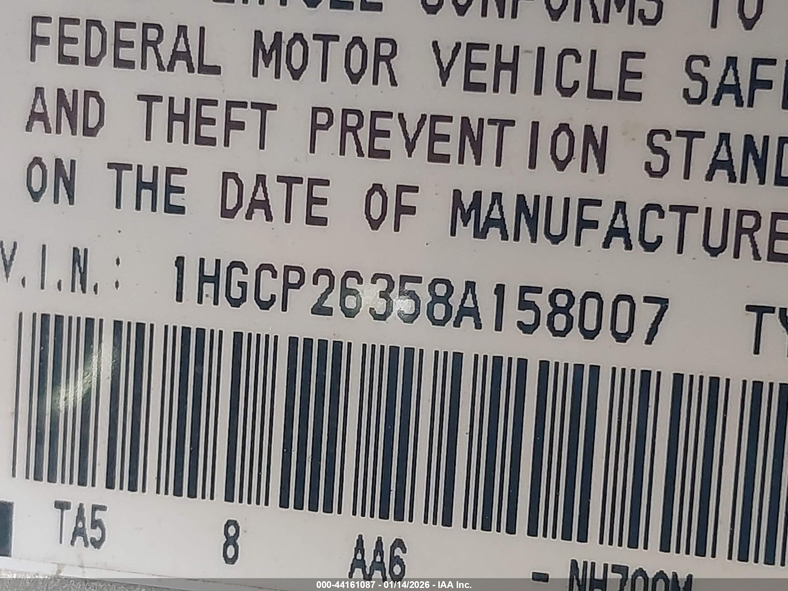 HONDA ACCORD image 9