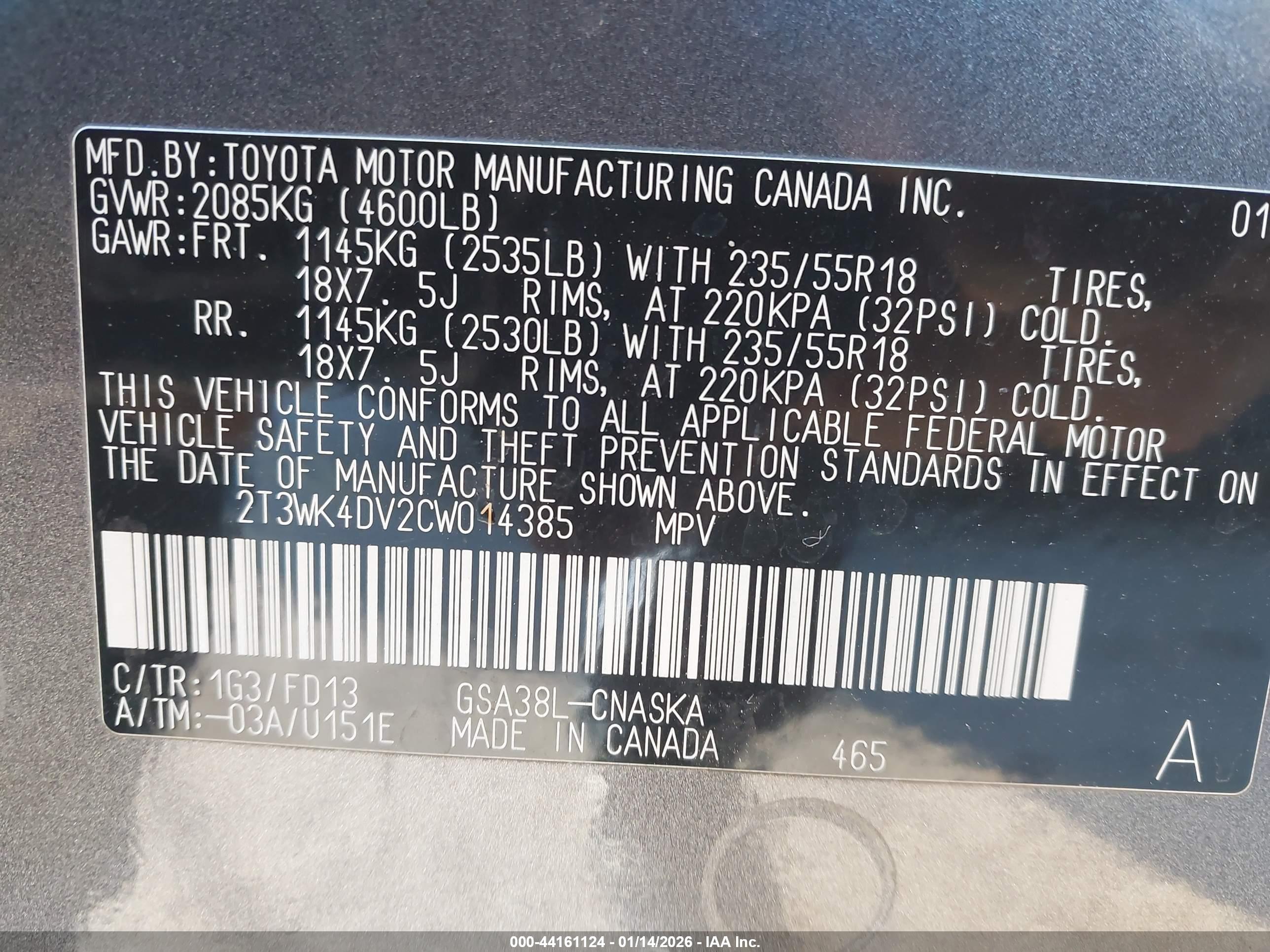 TOYOTA RAV4 image 9