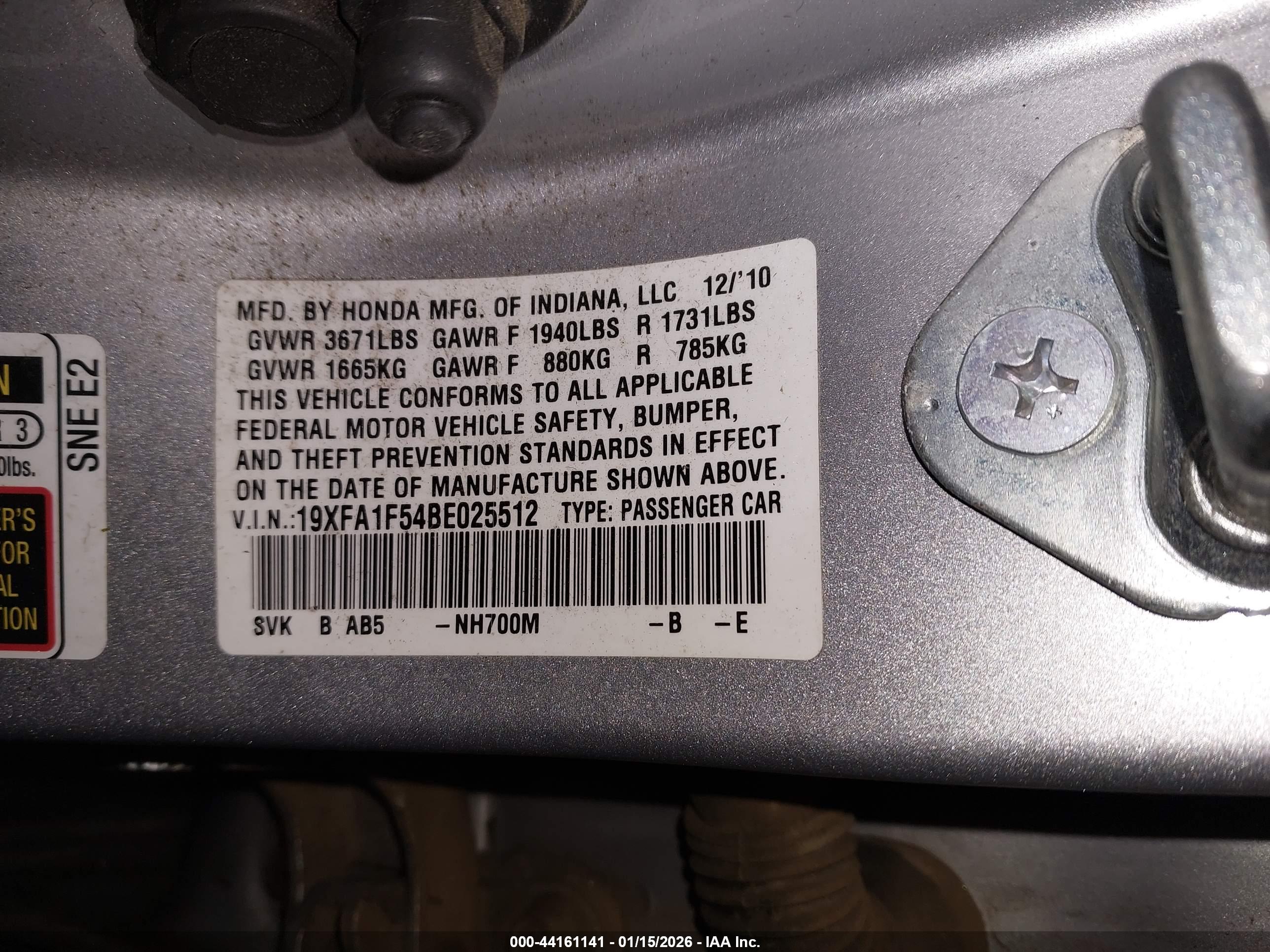 HONDA CIVIC image 9