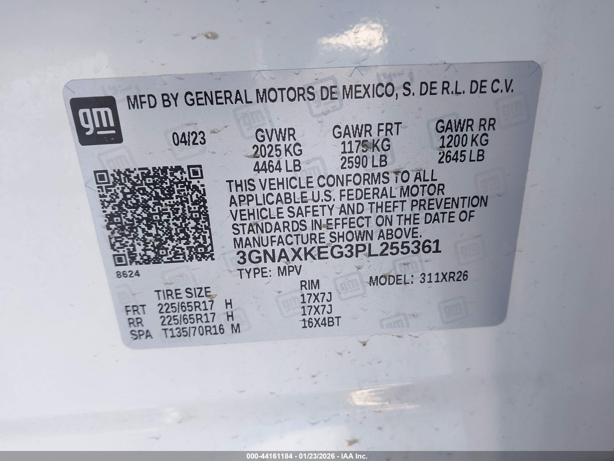CHEVROLET EQUINOX image 9