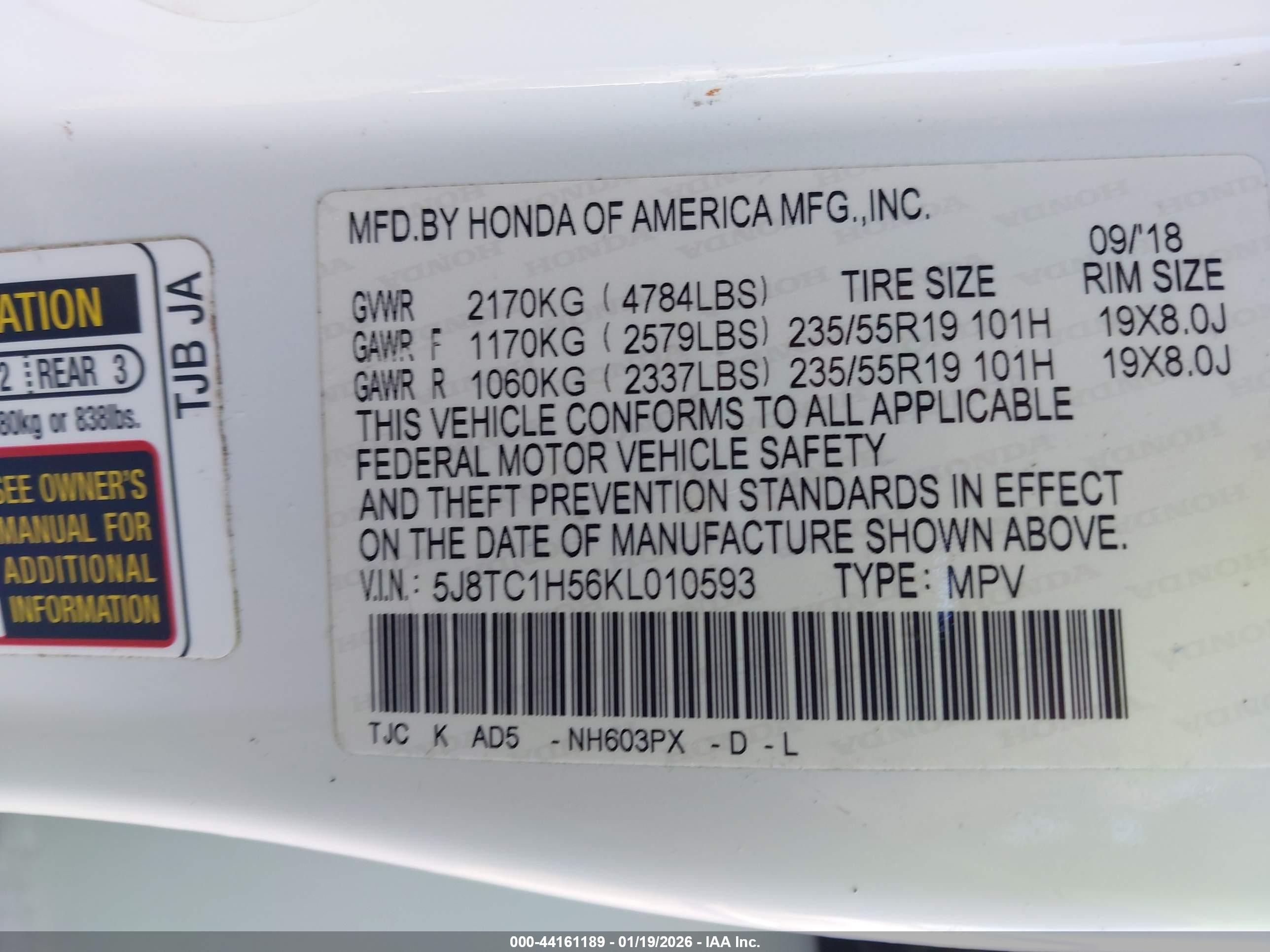 ACURA RDX image 9