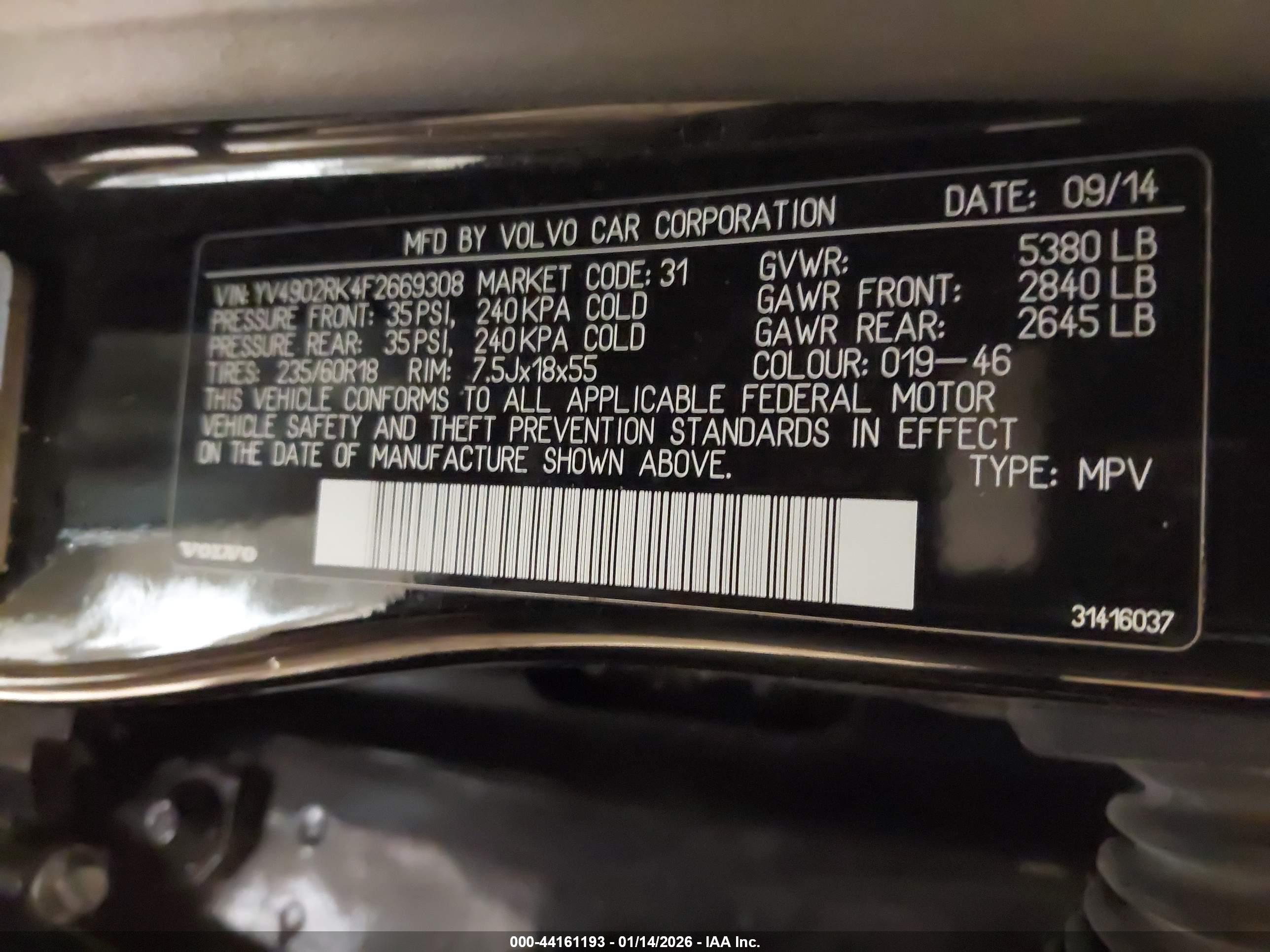 VOLVO XC60 image 9