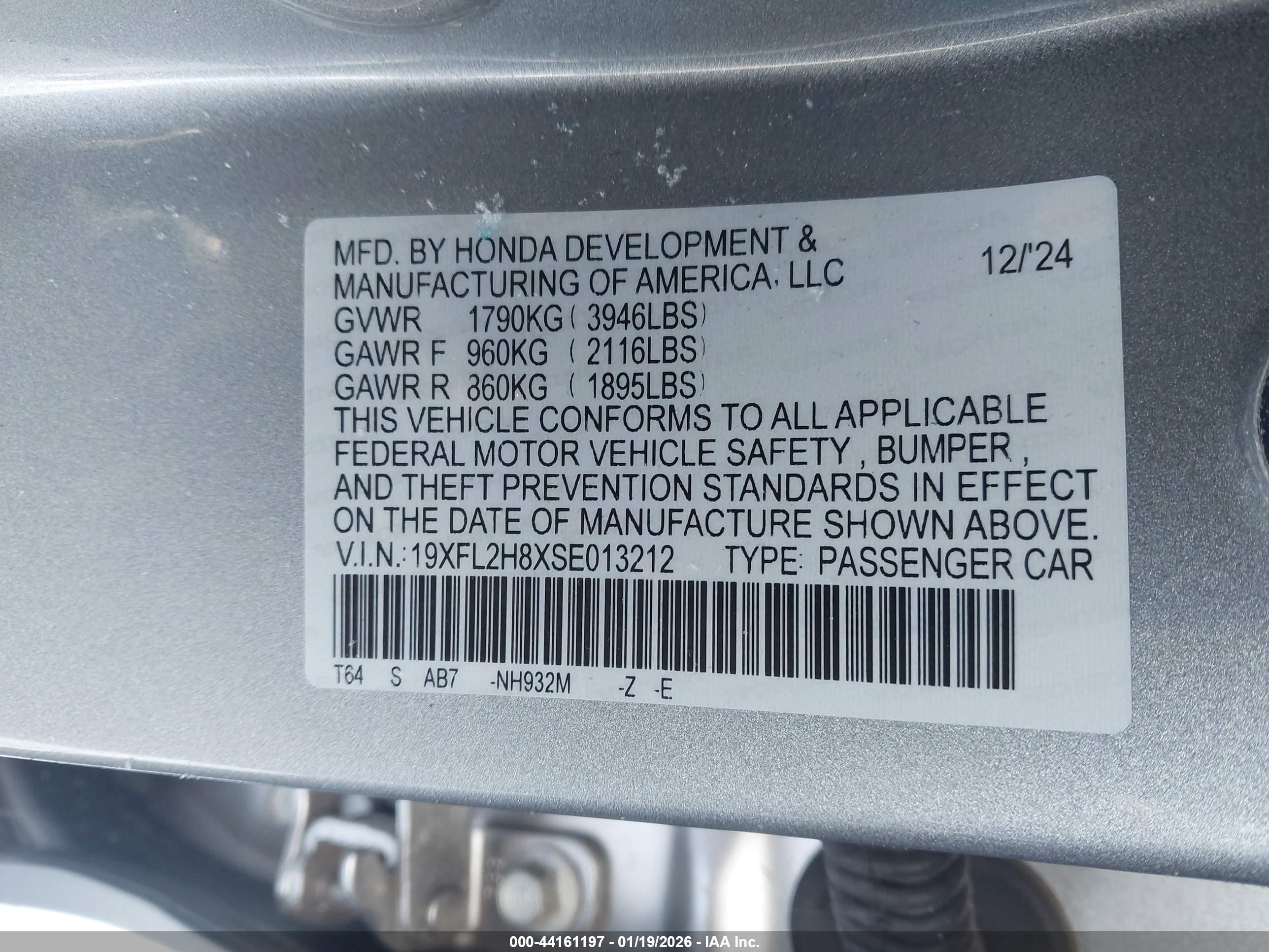 HONDA CIVIC image 9
