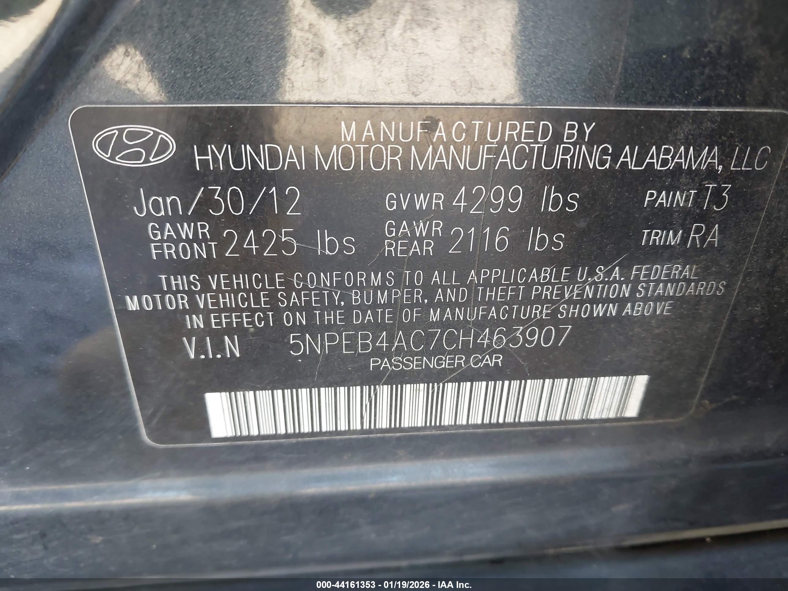 HYUNDAI SONATA image 9