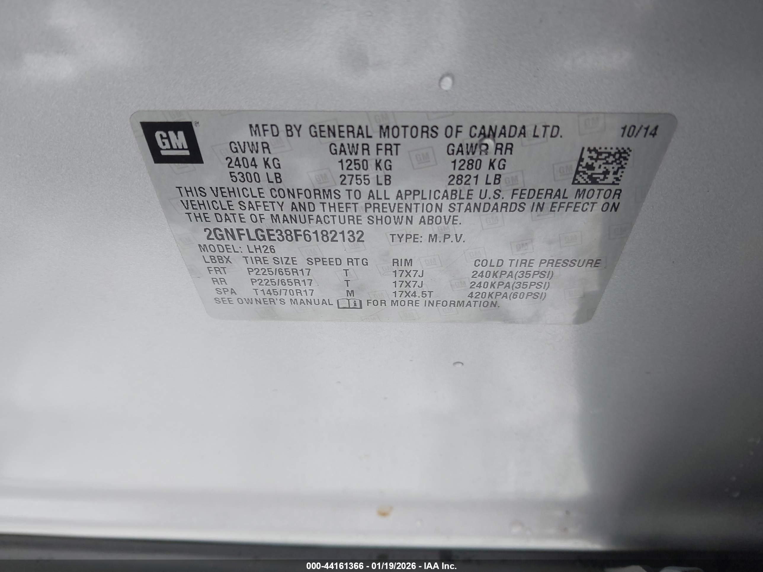 CHEVROLET EQUINOX image 9