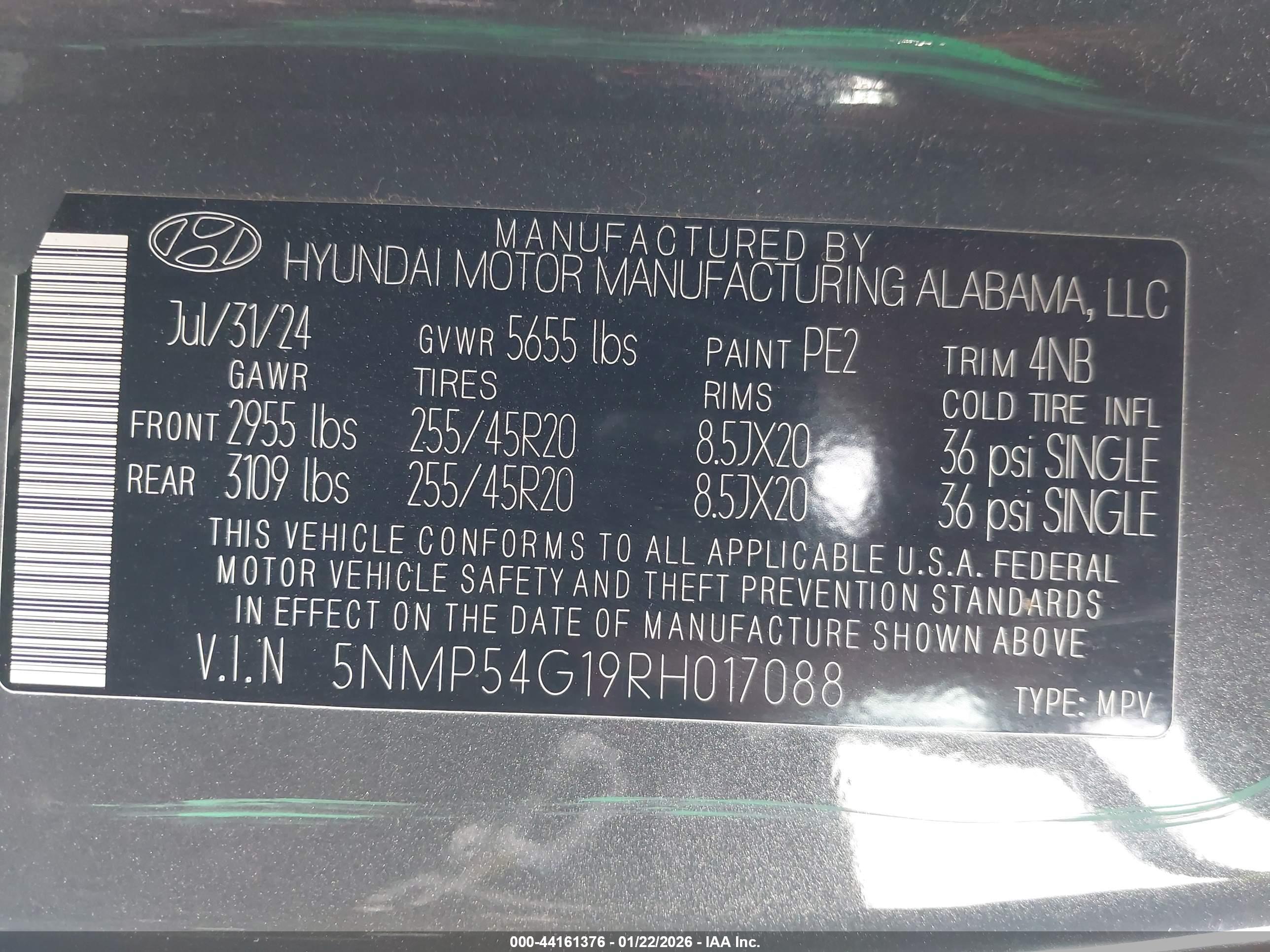 HYUNDAI SANTA image 9