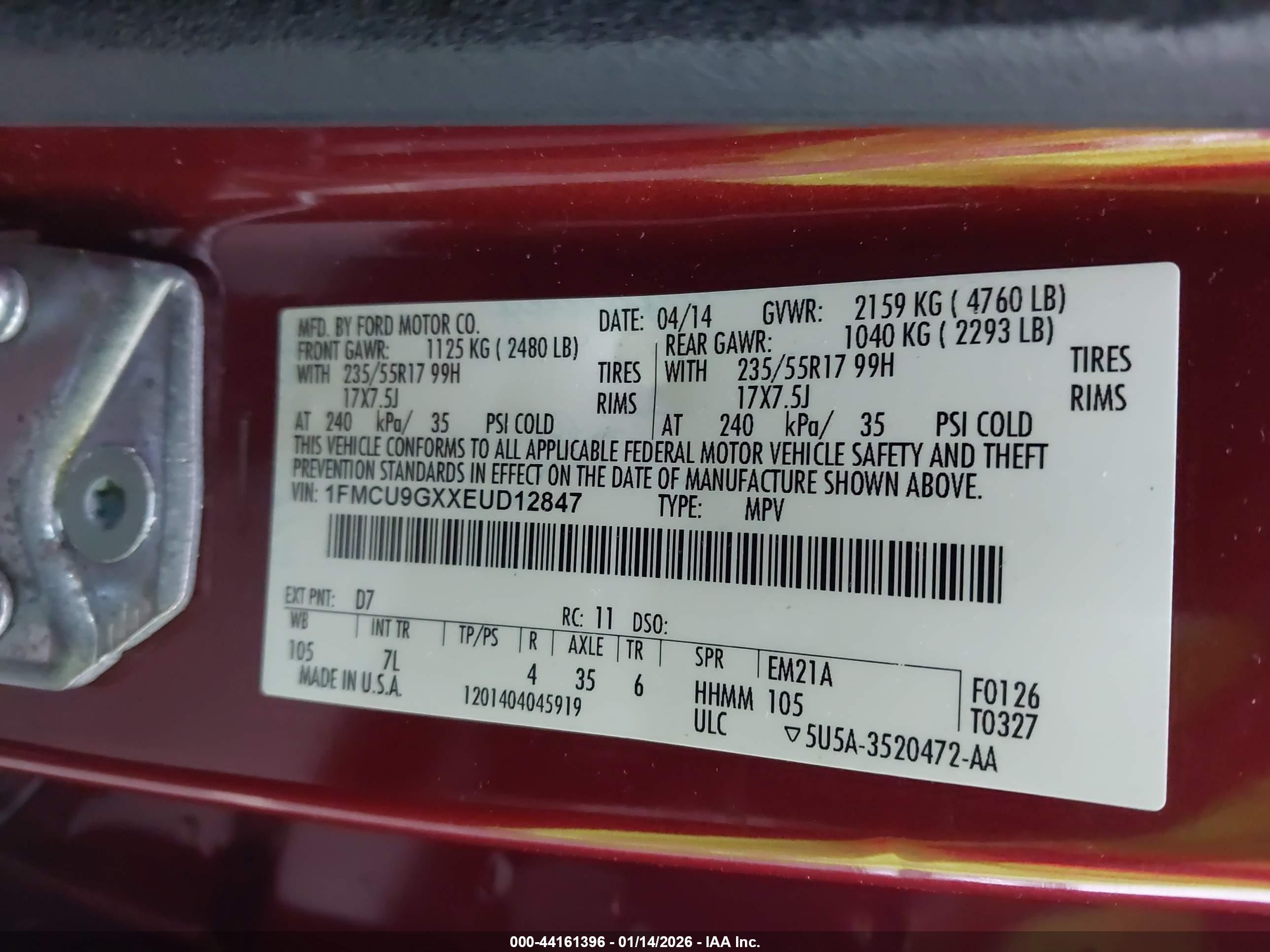 FORD ESCAPE image 9