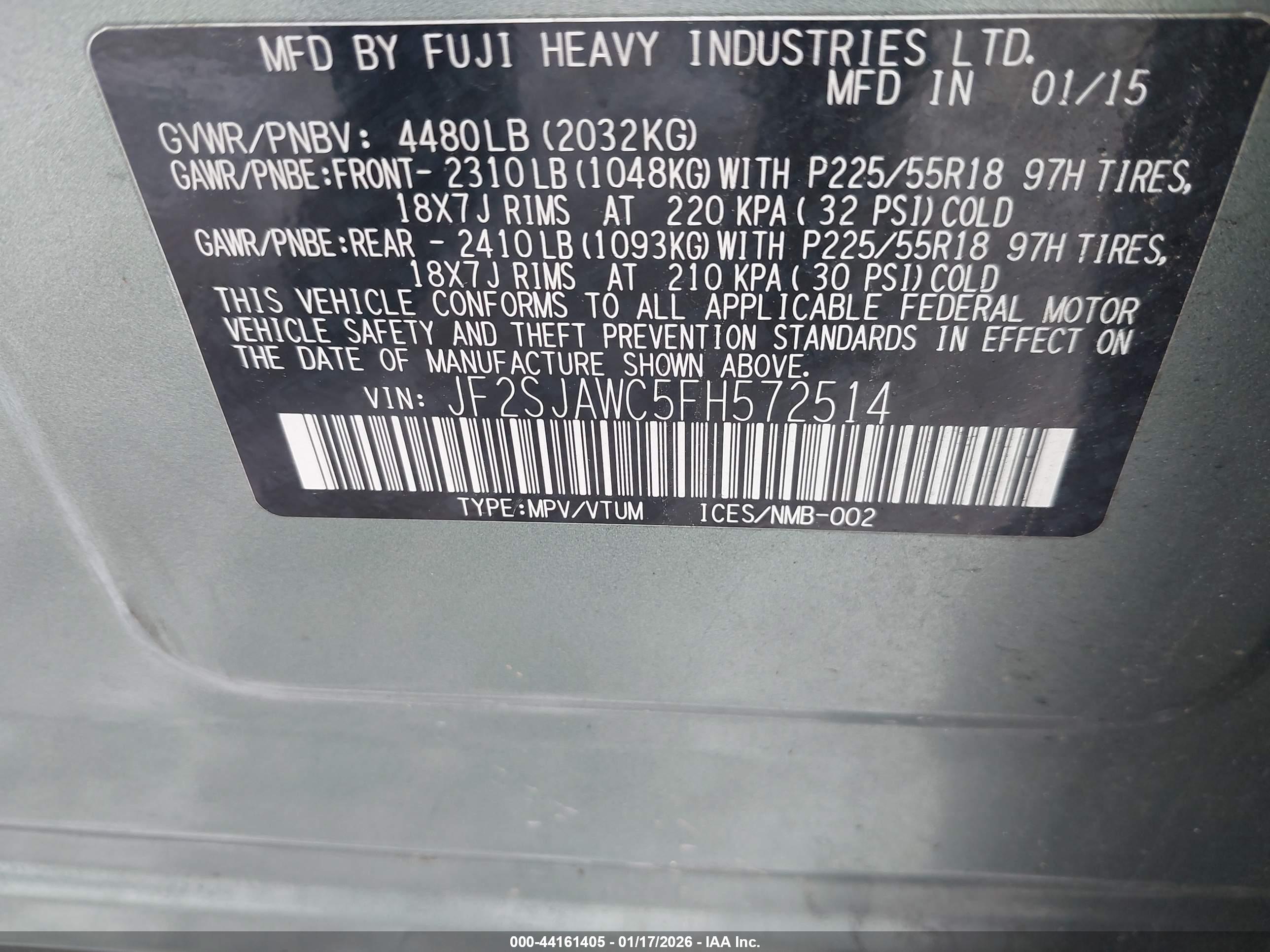 SUBARU FORESTER image 9