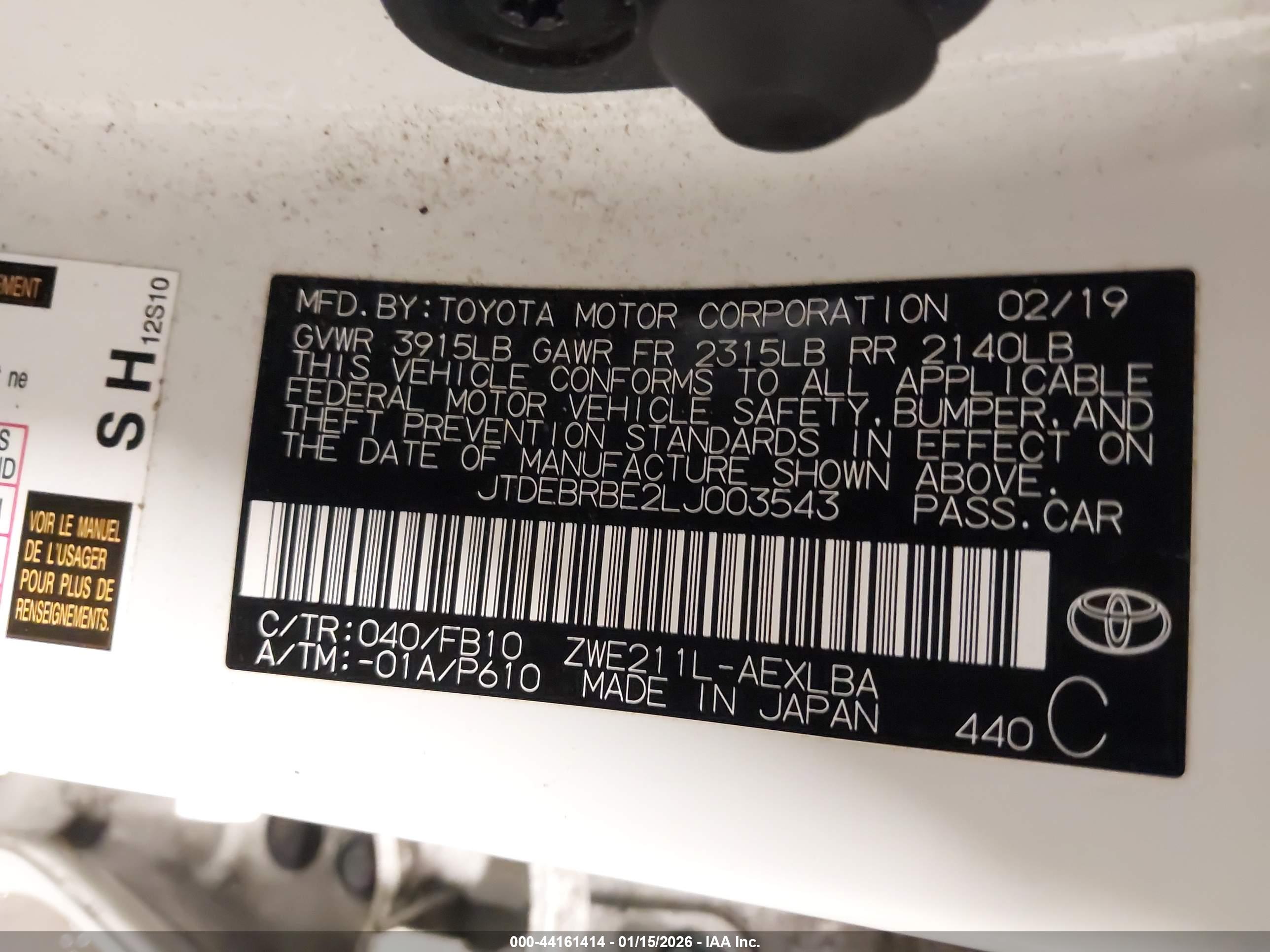 TOYOTA COROLLA image 9