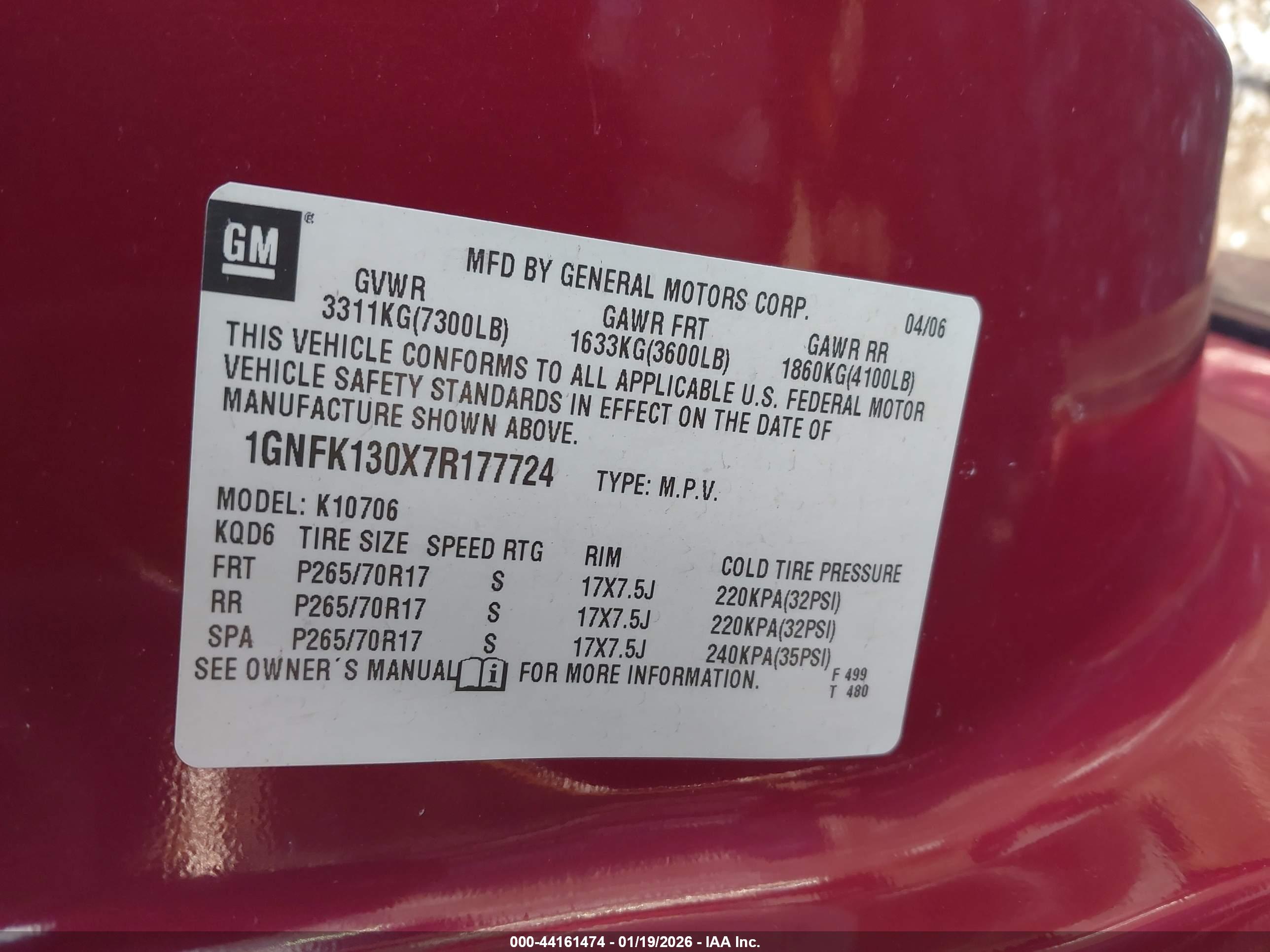 CHEVROLET TAHOE image 9