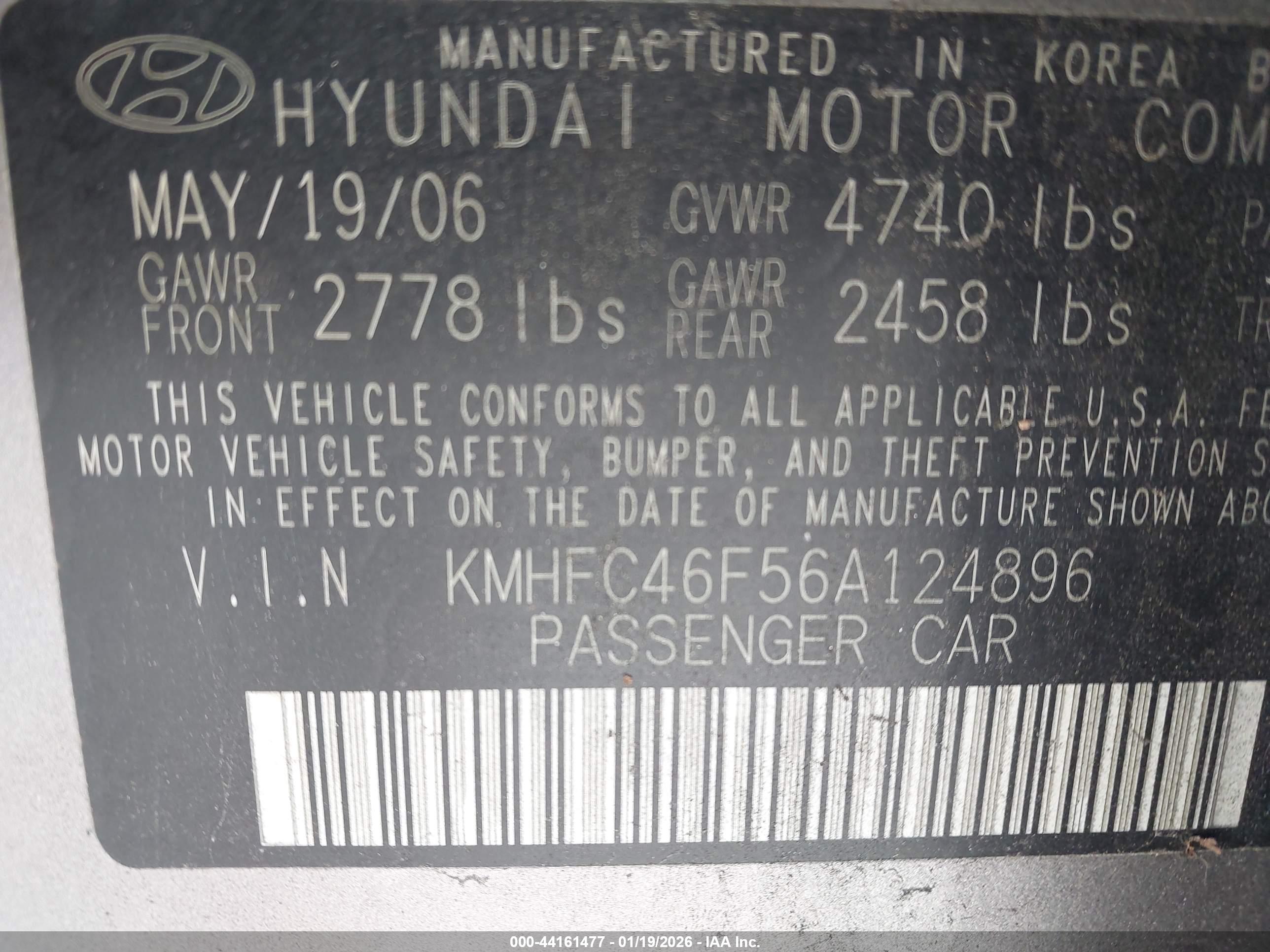 HYUNDAI AZERA image 9