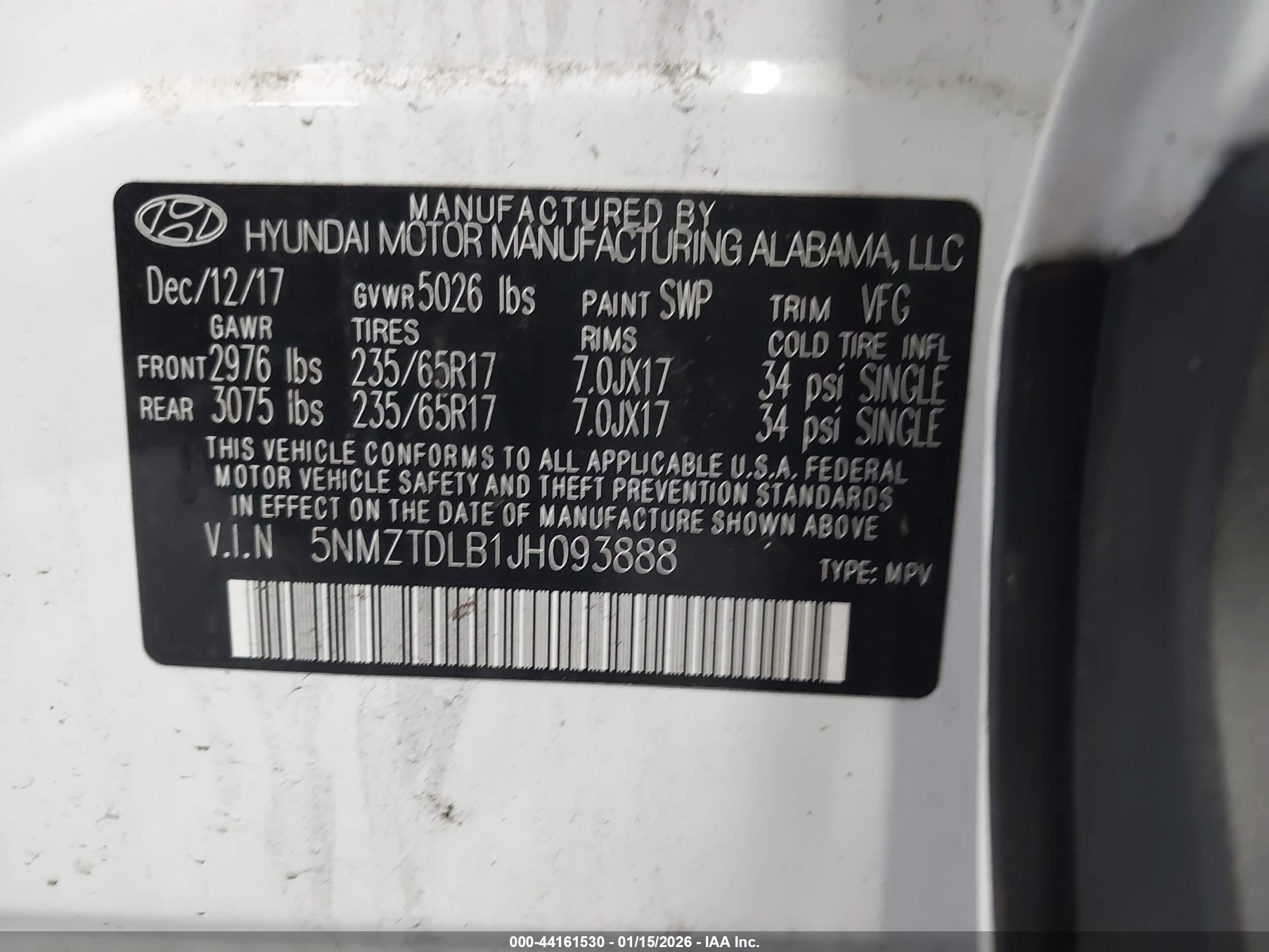 HYUNDAI SANTA image 9