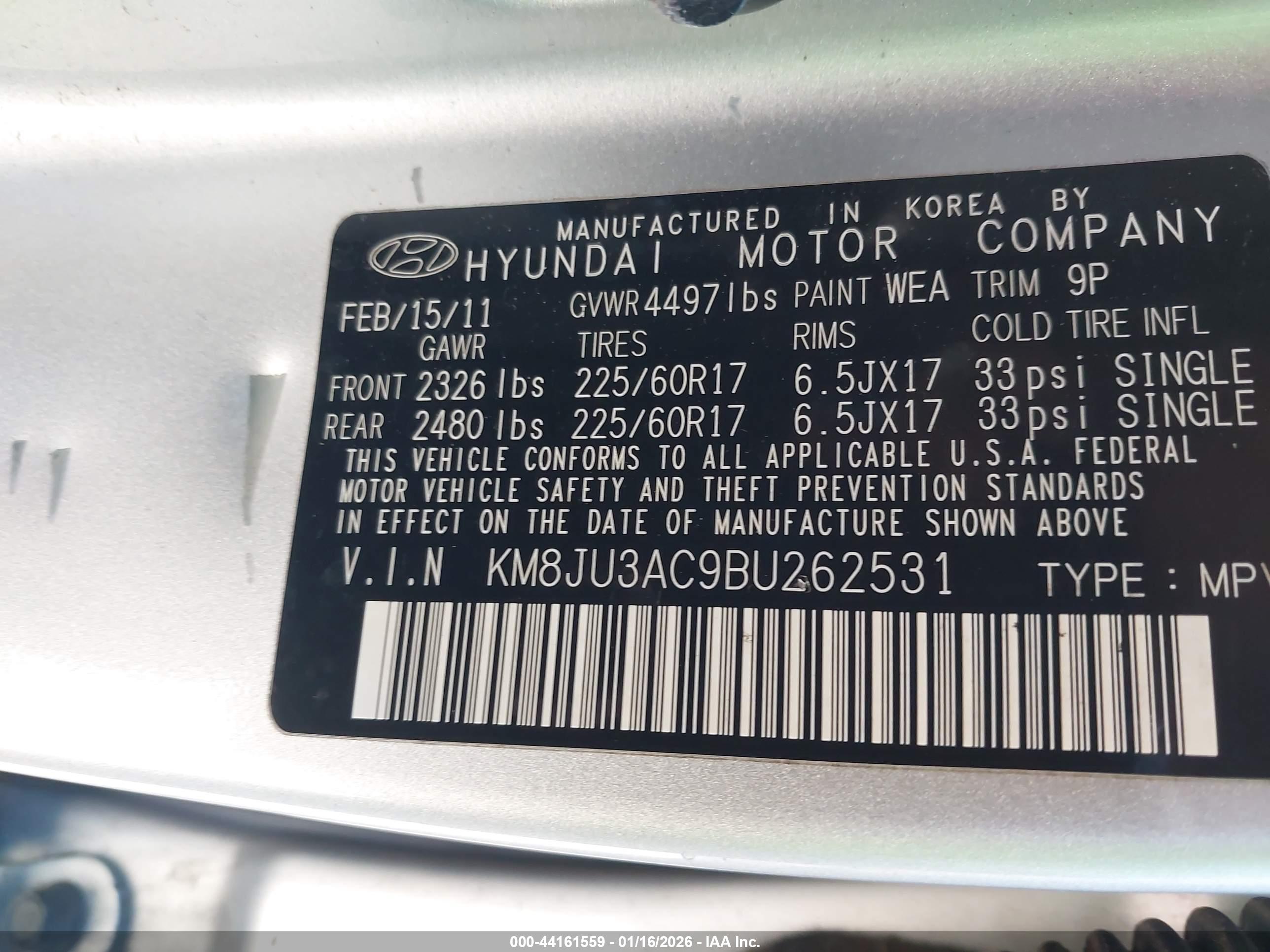 HYUNDAI TUCSON image 9