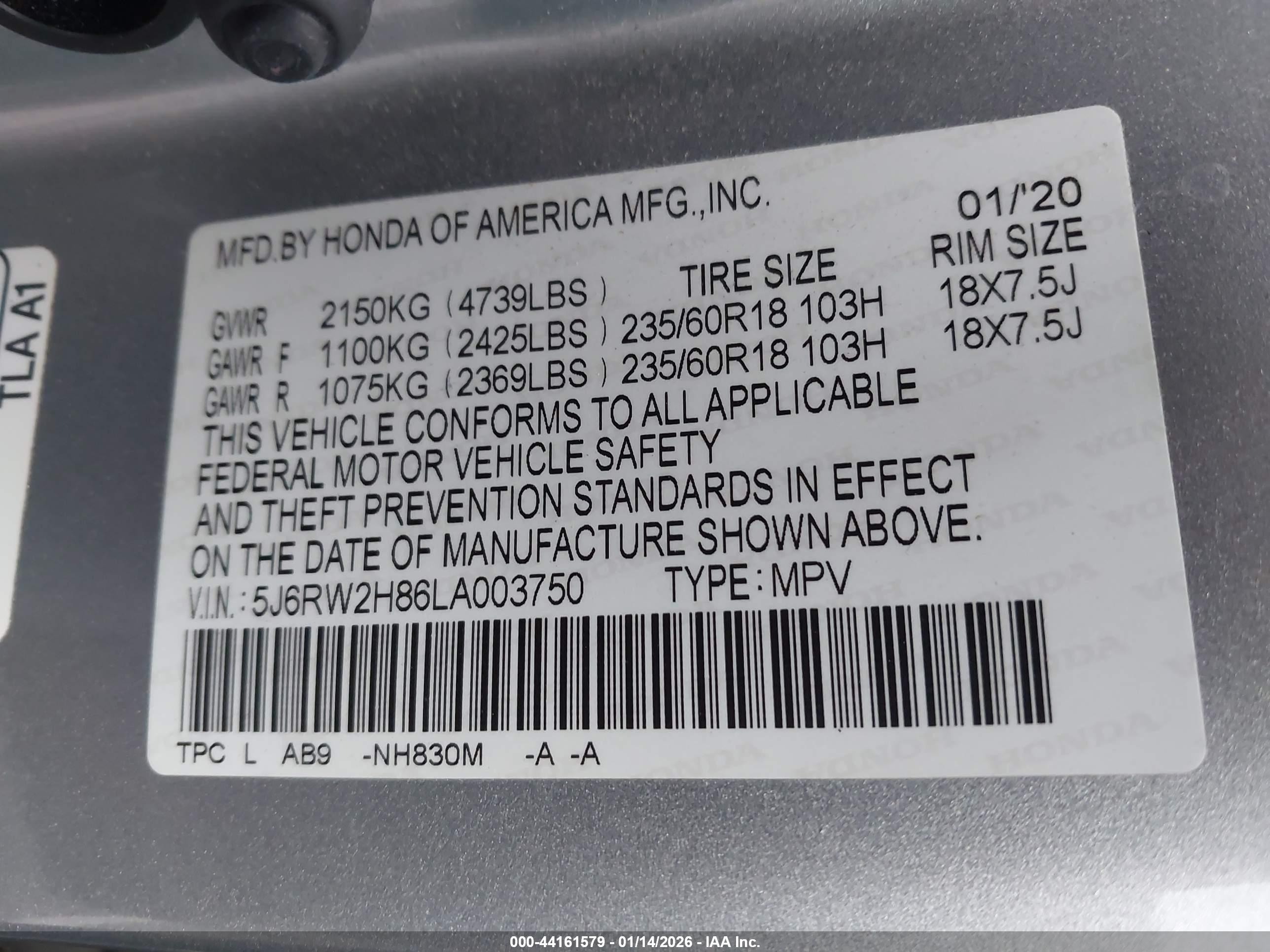 HONDA CR-V image 9