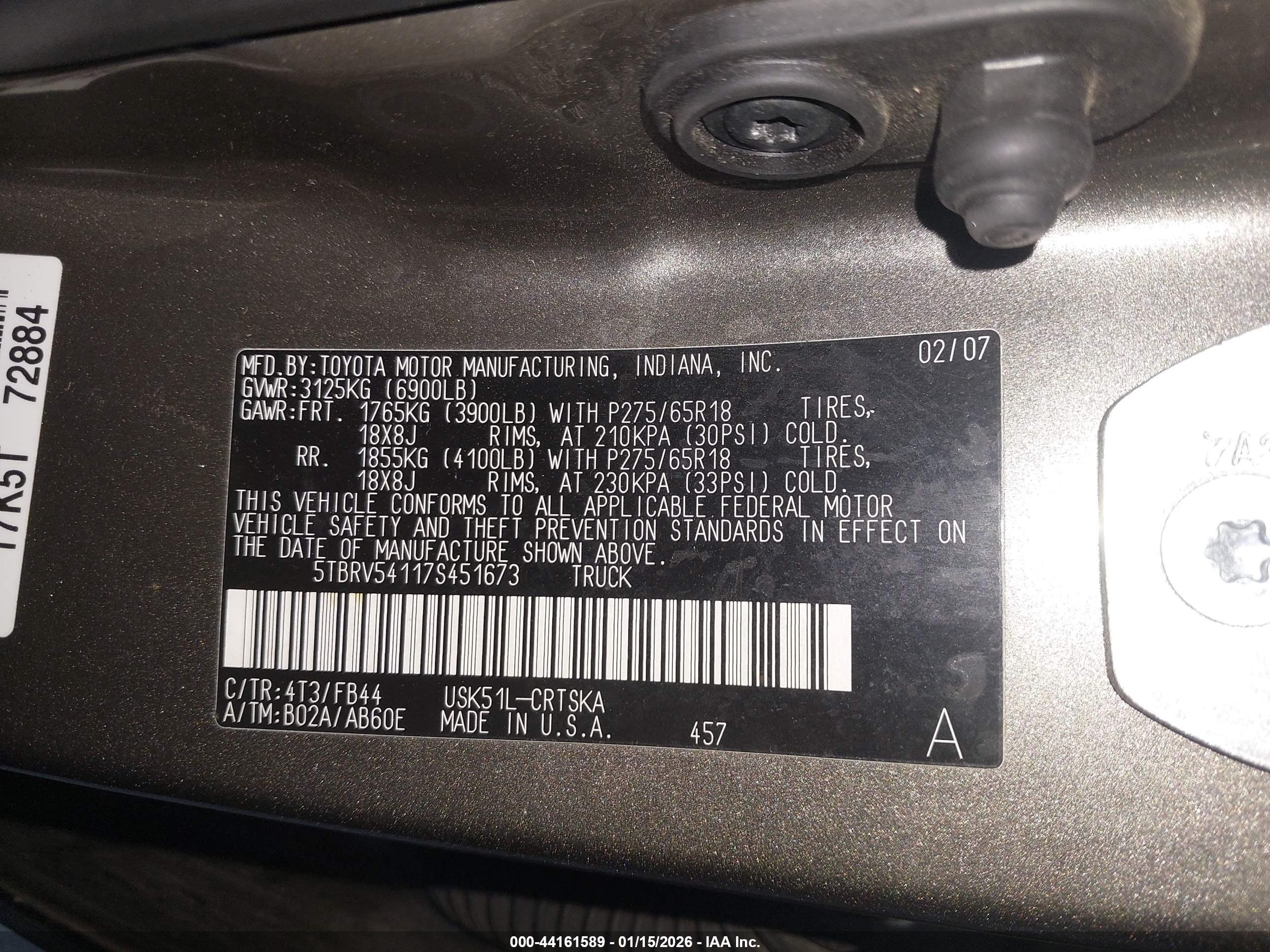 TOYOTA TUNDRA image 9