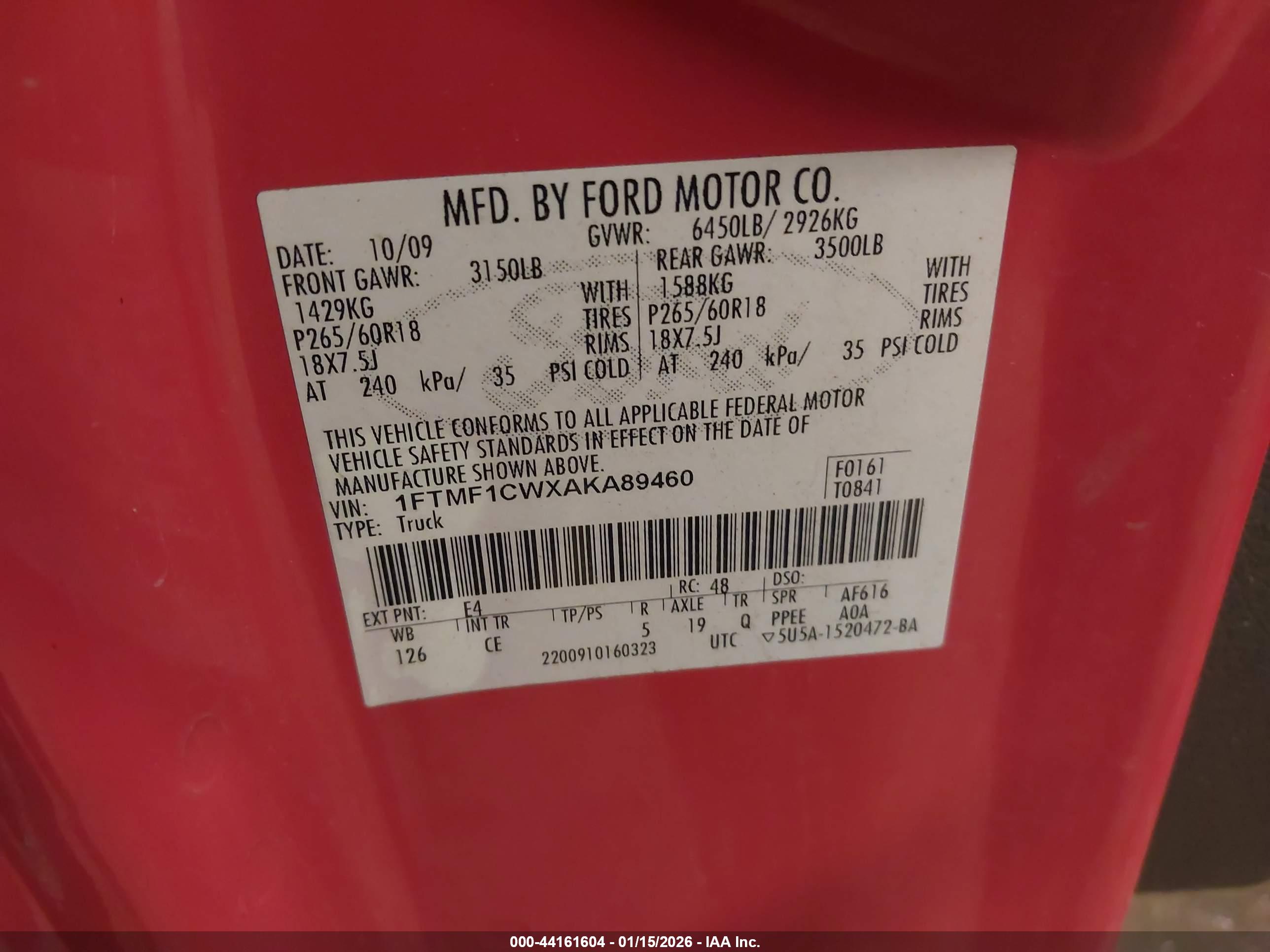 FORD F-150 image 9