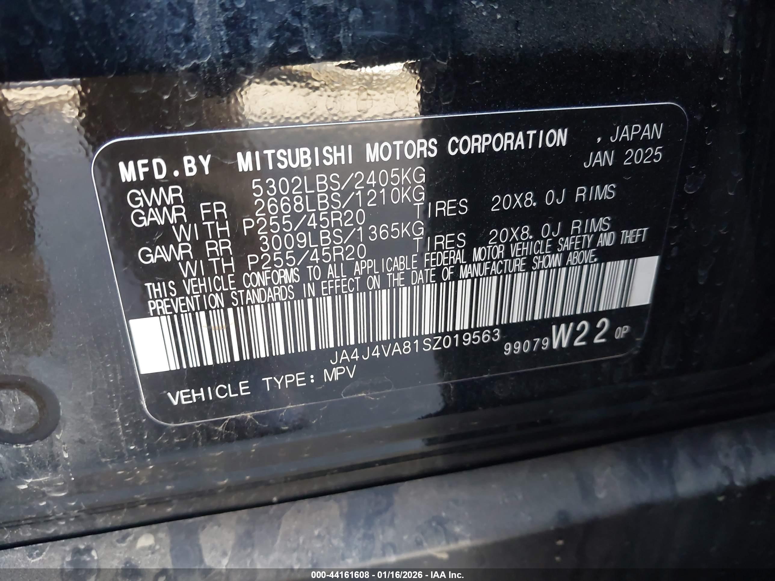 MITSUBISHI OUTLANDER image 9