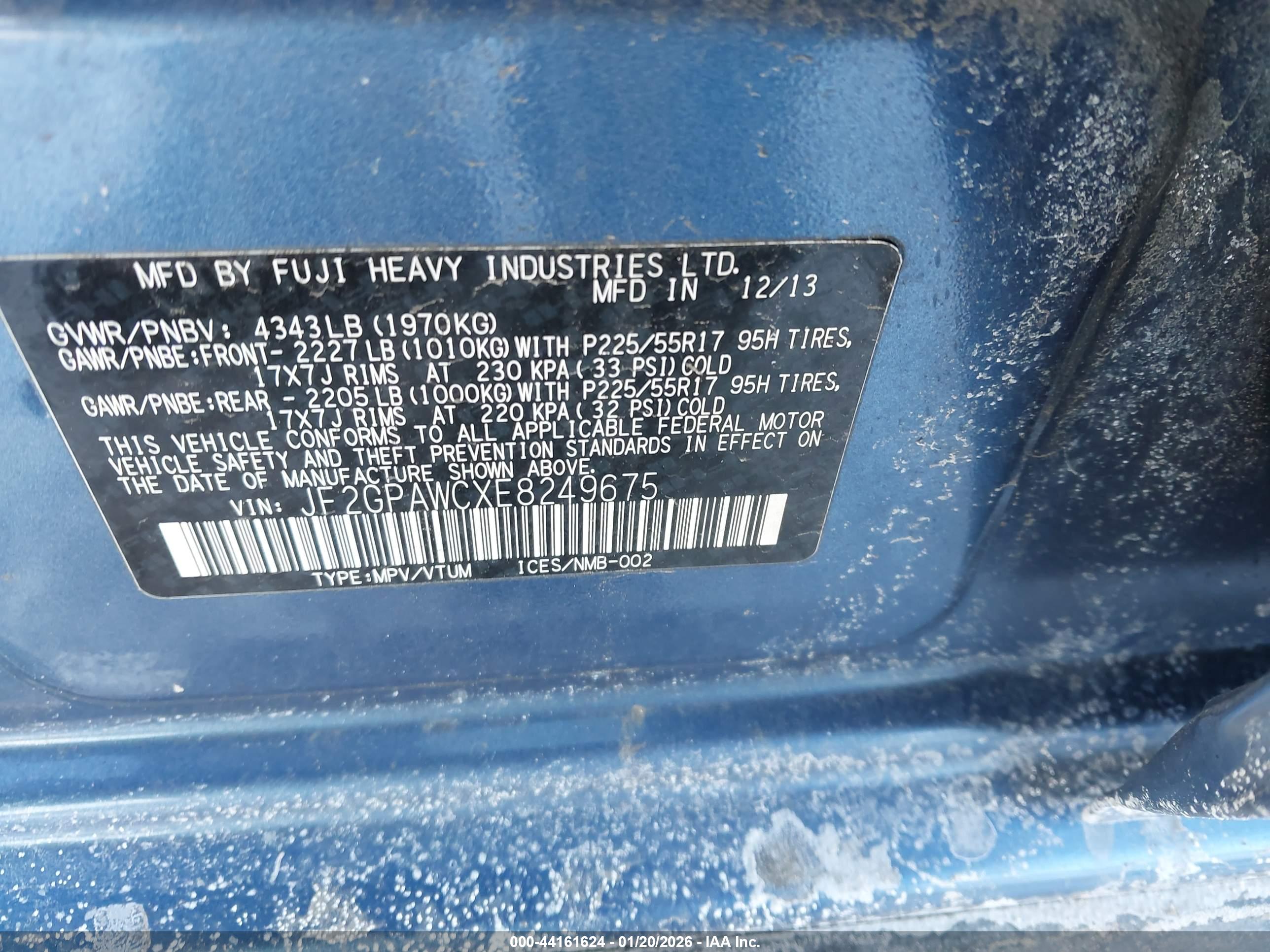 SUBARU XV image 9