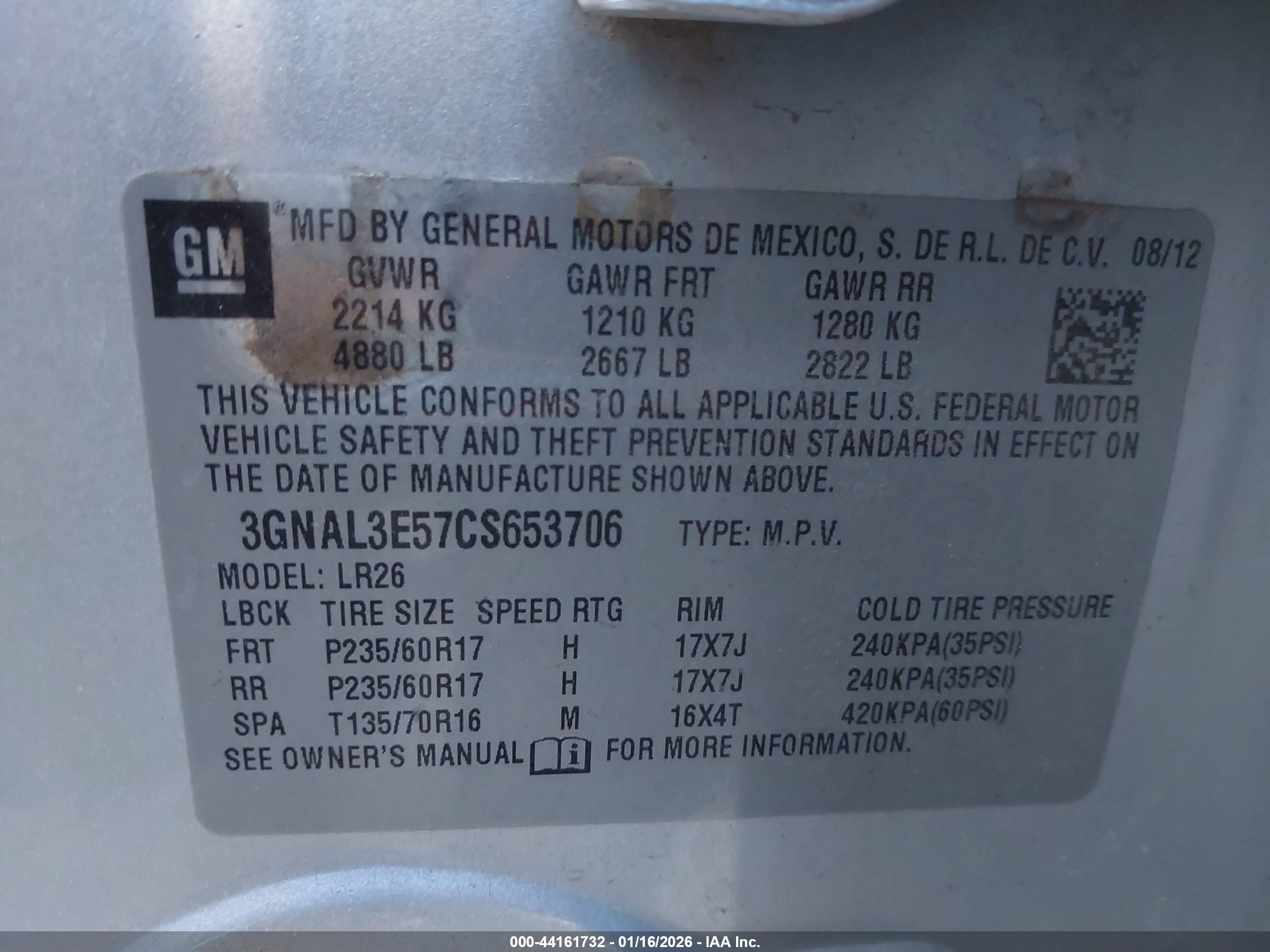 CHEVROLET CAPTIVA image 9