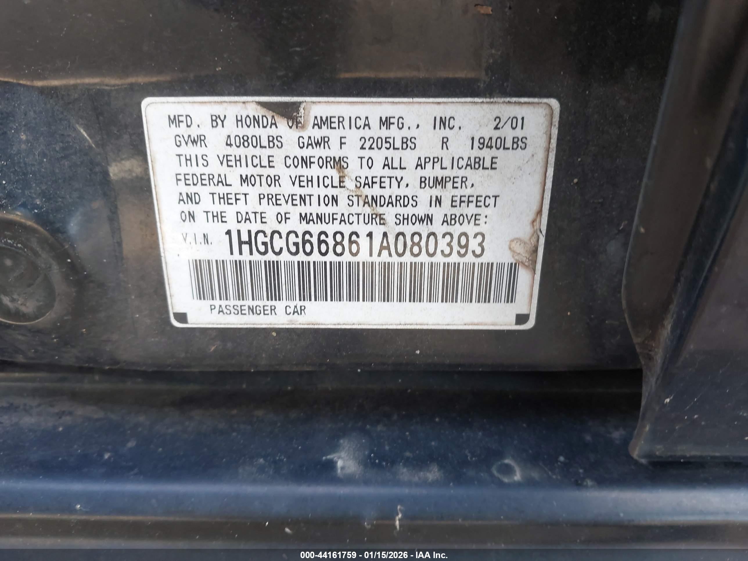 HONDA ACCORD image 9