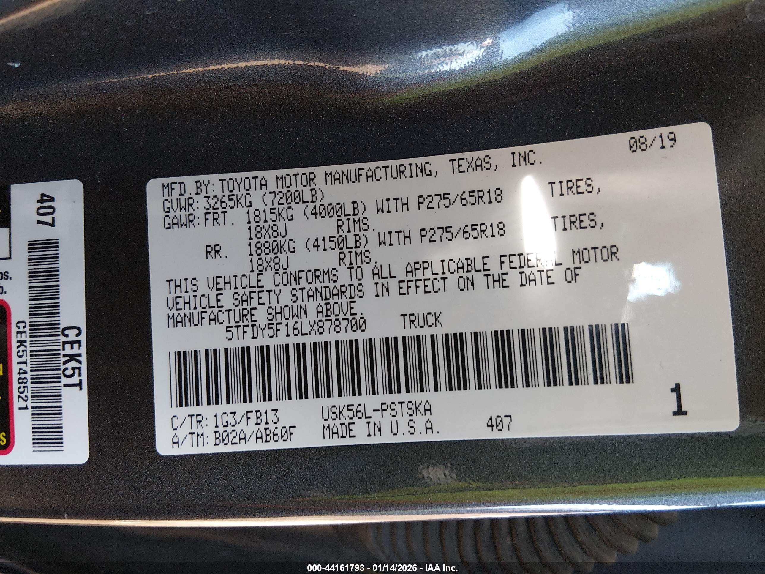 TOYOTA TUNDRA image 9