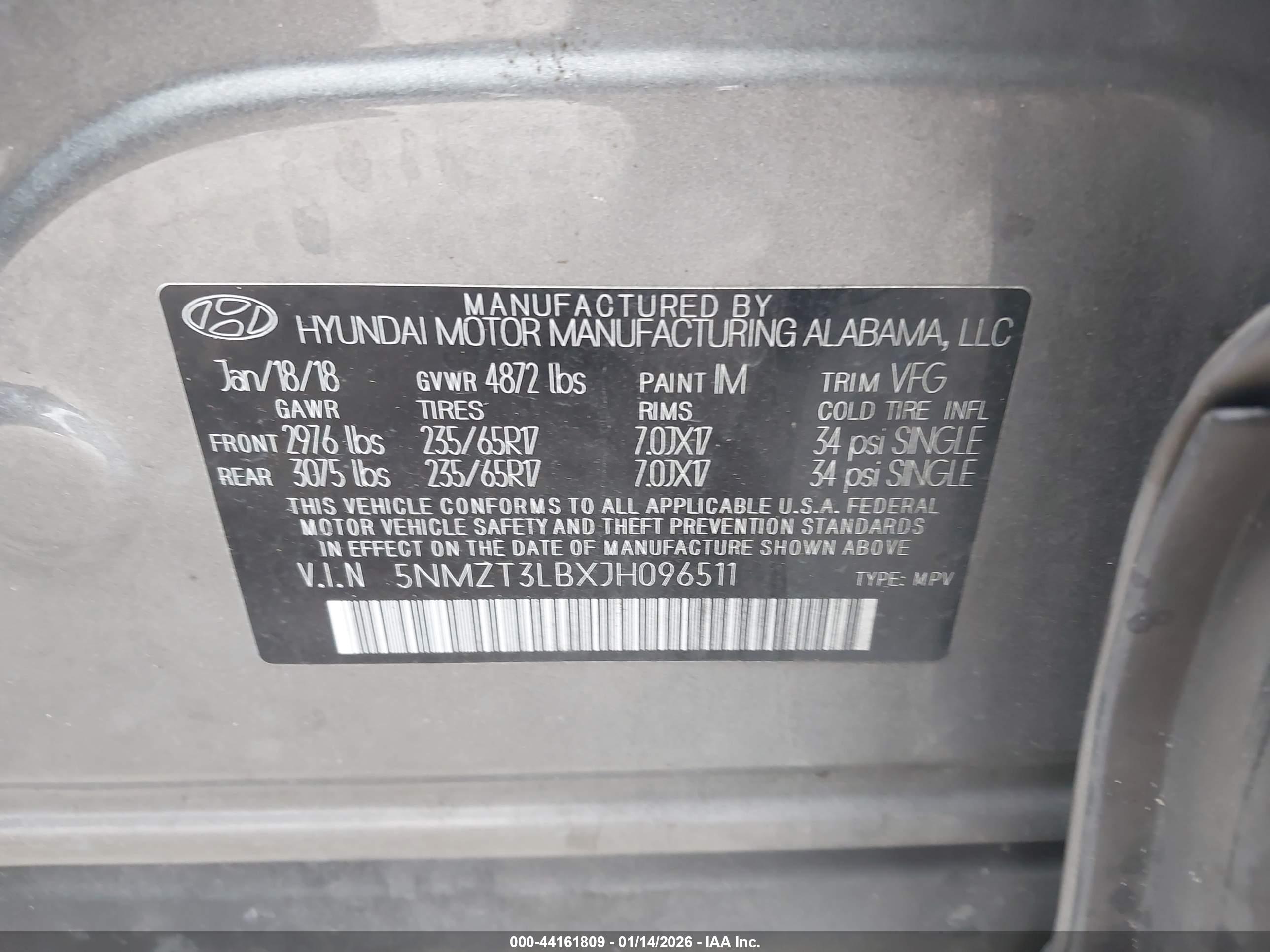 HYUNDAI SANTA image 9
