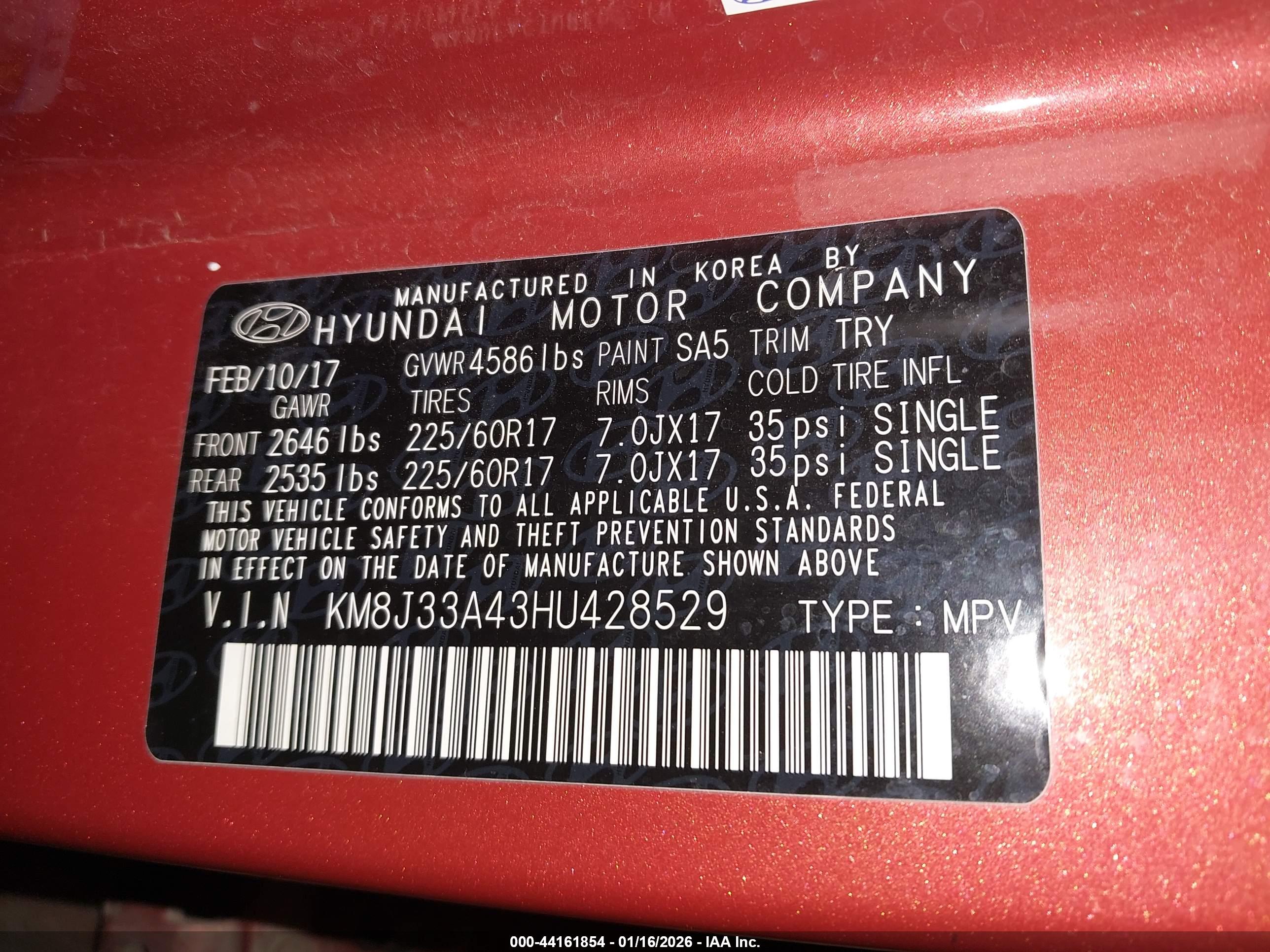 HYUNDAI TUCSON image 9