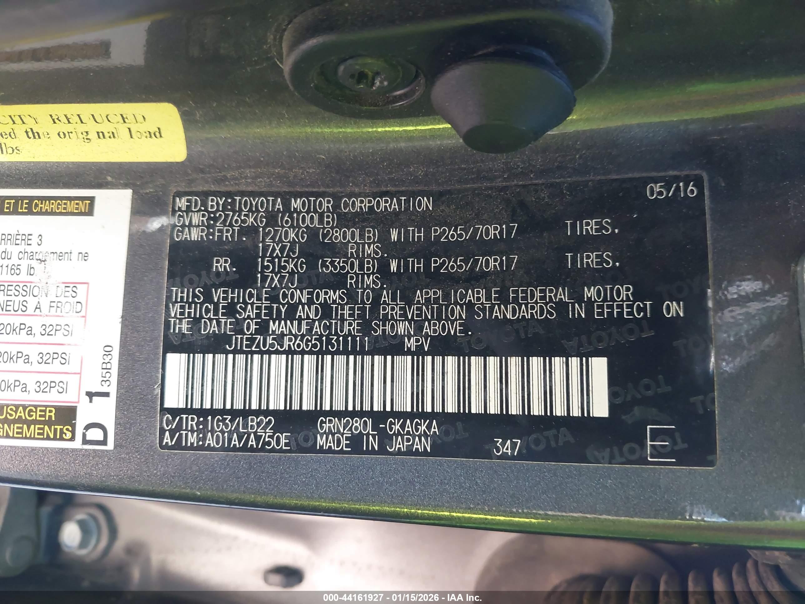 TOYOTA 4RUNNER image 9