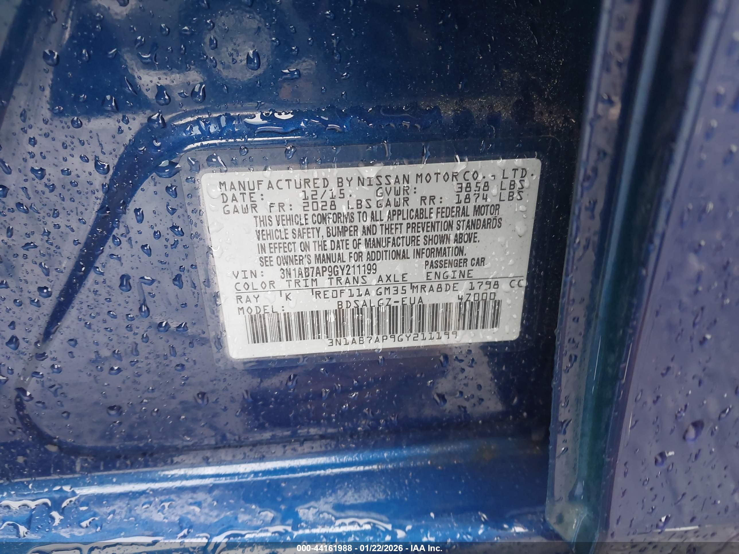 NISSAN SENTRA image 9