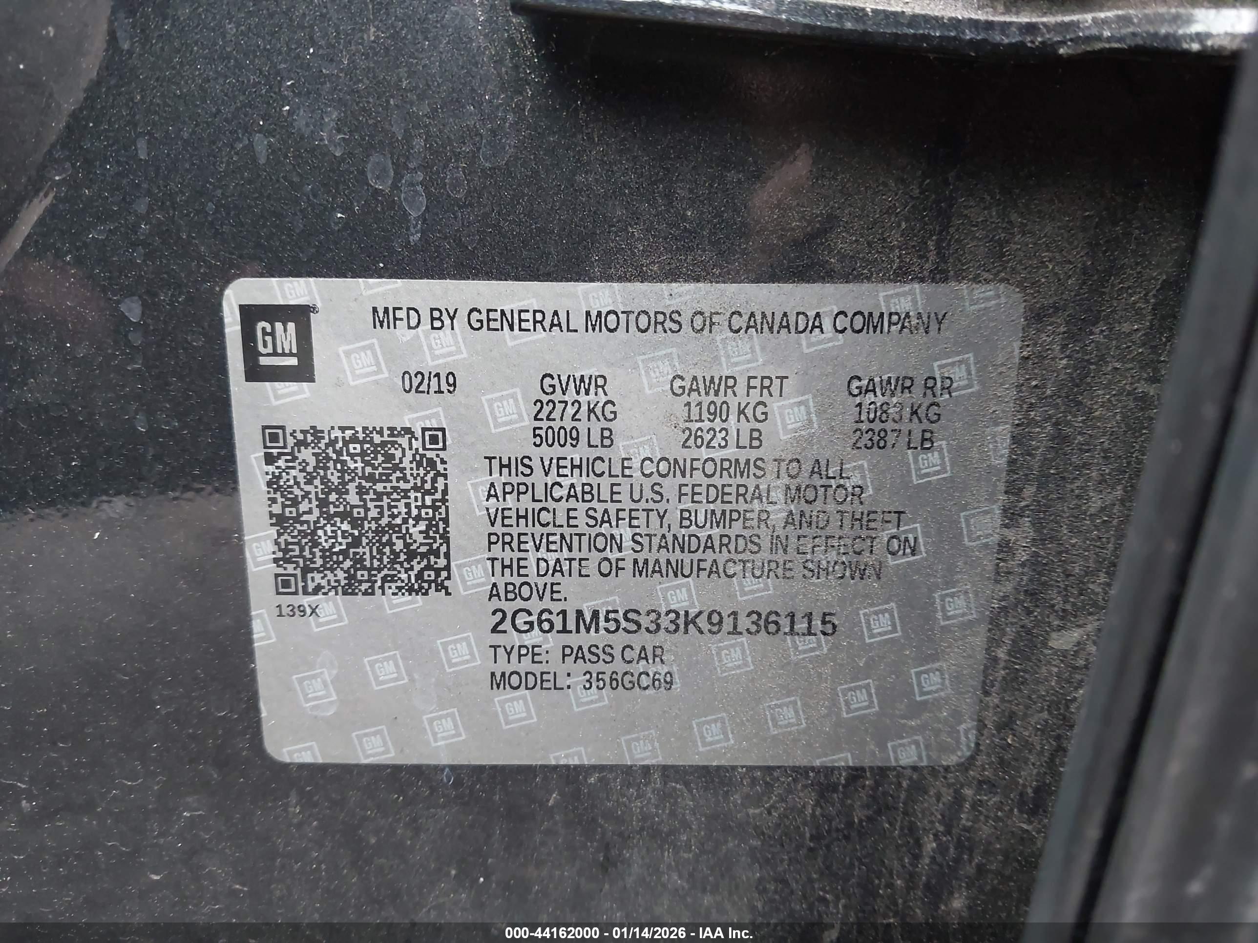 CADILLAC XTS image 9