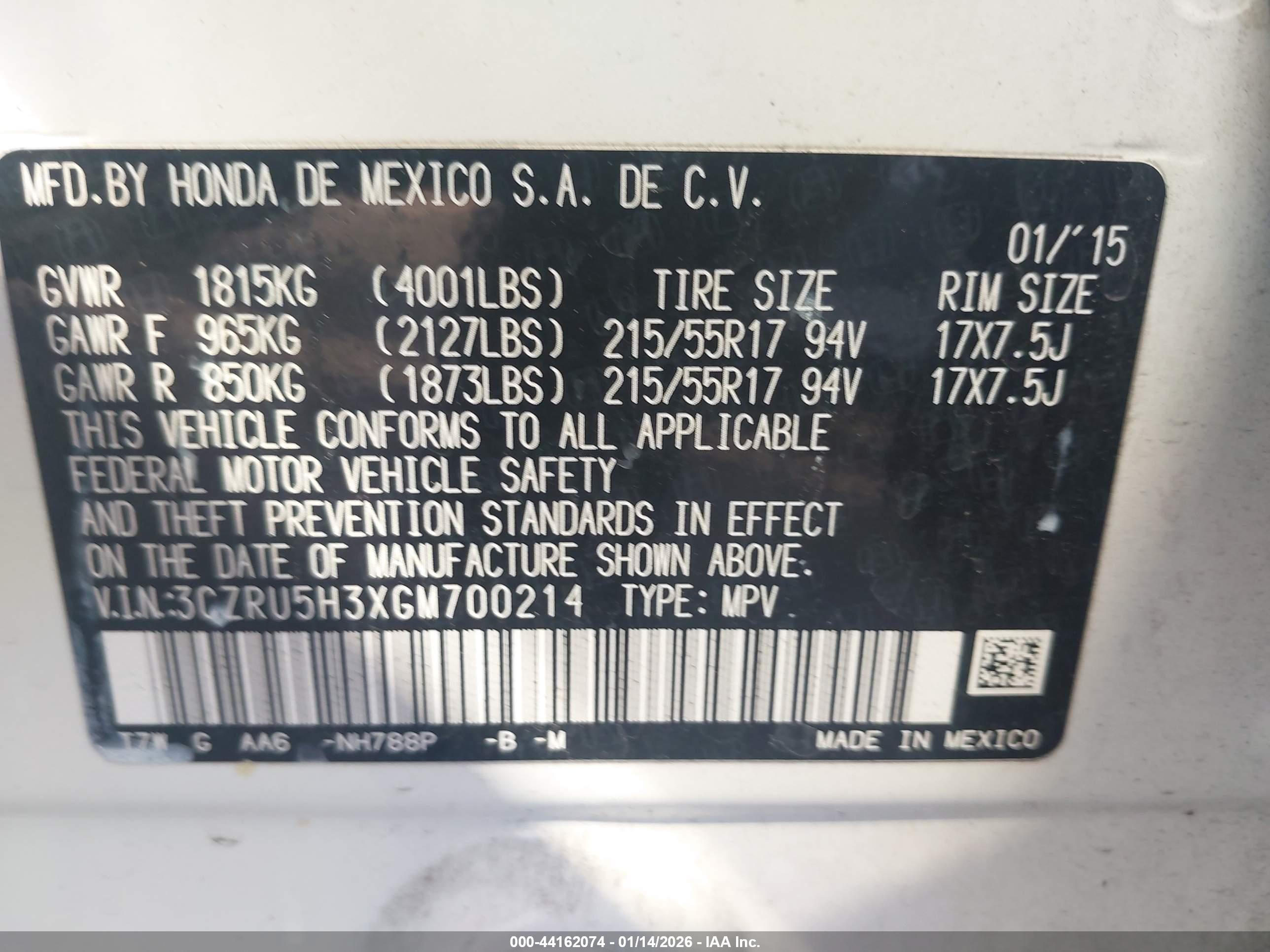HONDA HR-V image 9