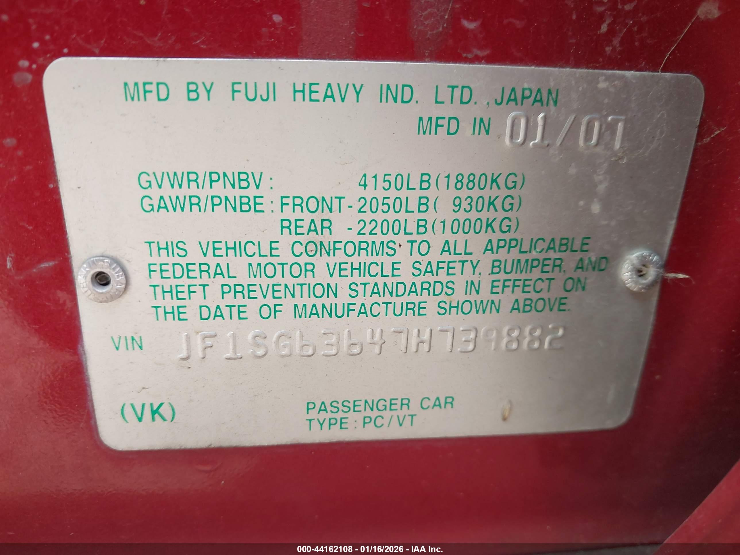 SUBARU FORESTER image 9
