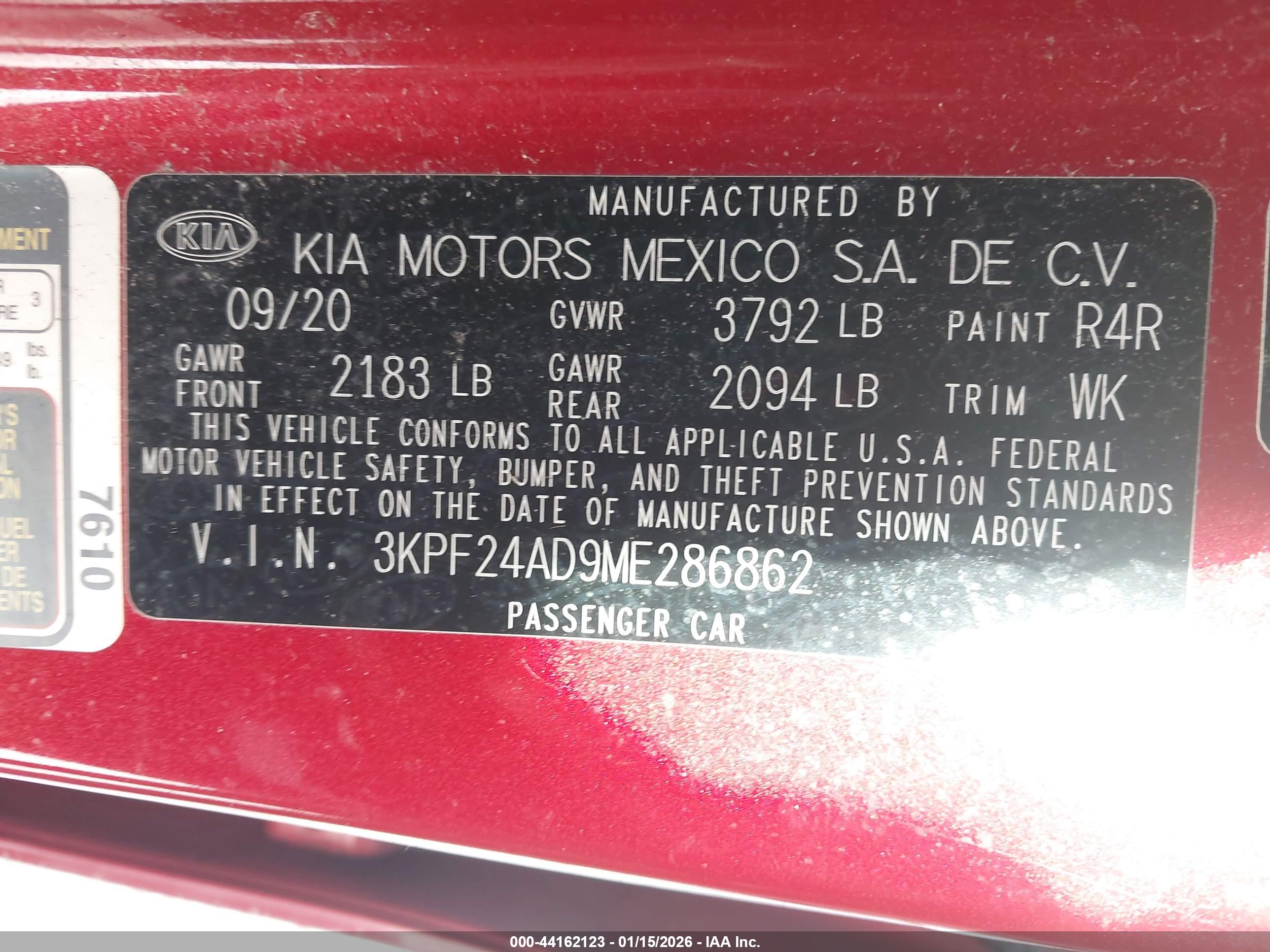 KIA FORTE image 9