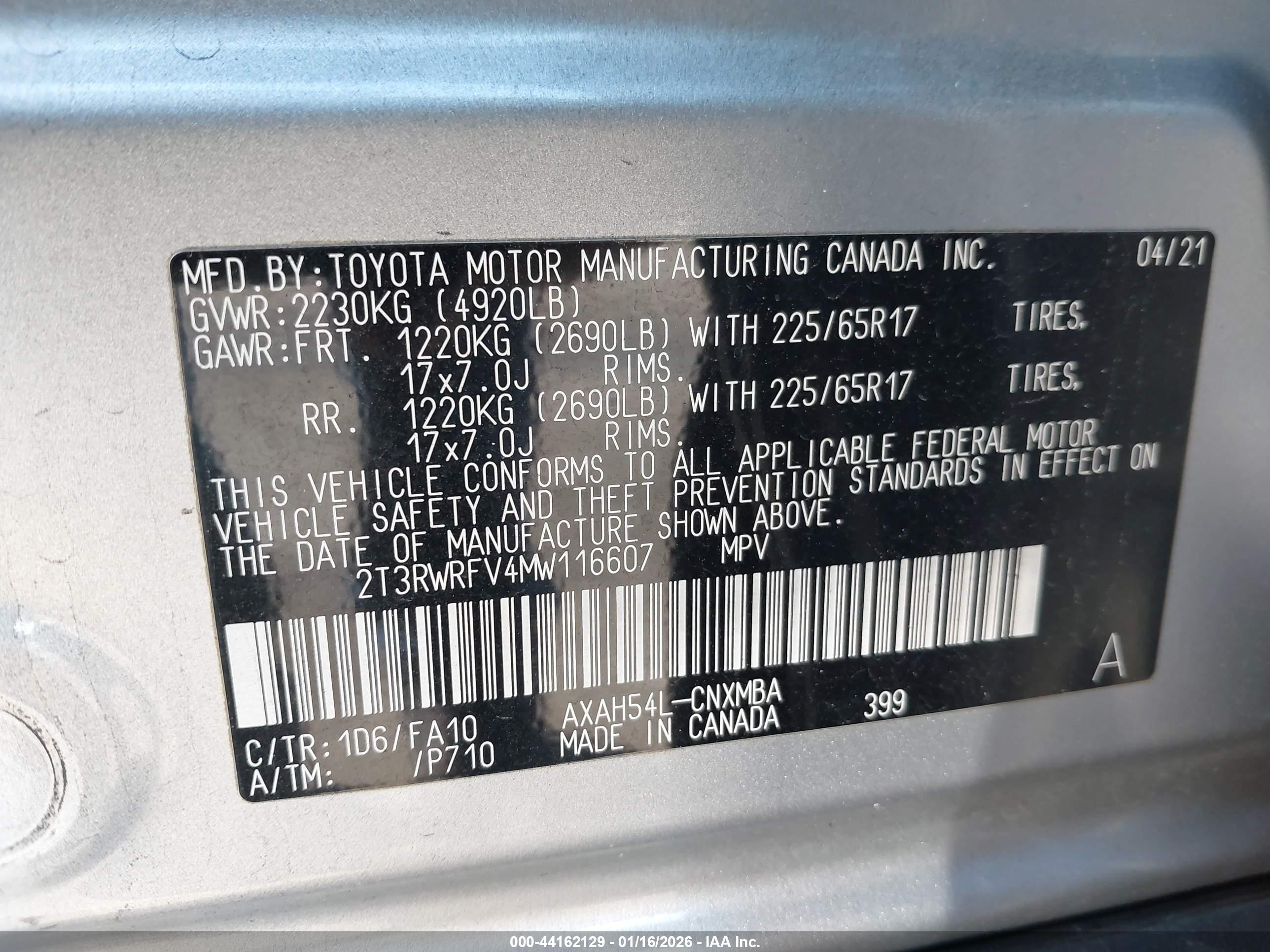 TOYOTA RAV4 image 9