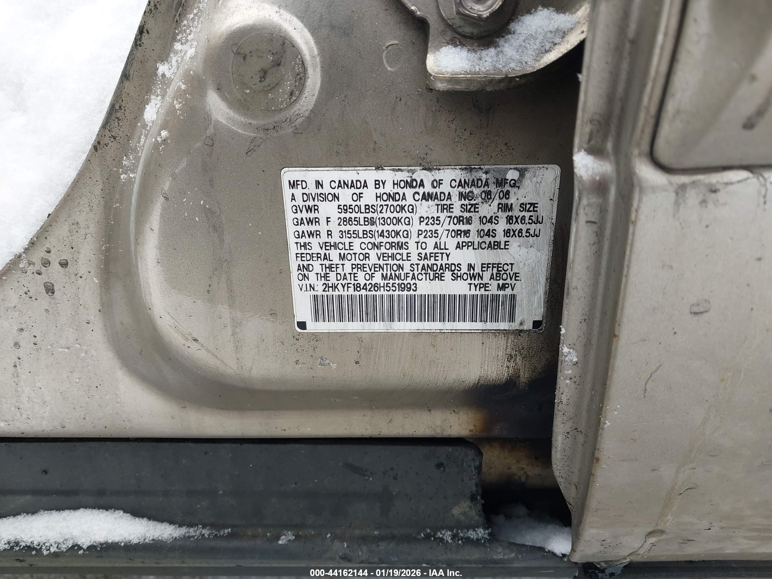 HONDA PILOT image 9