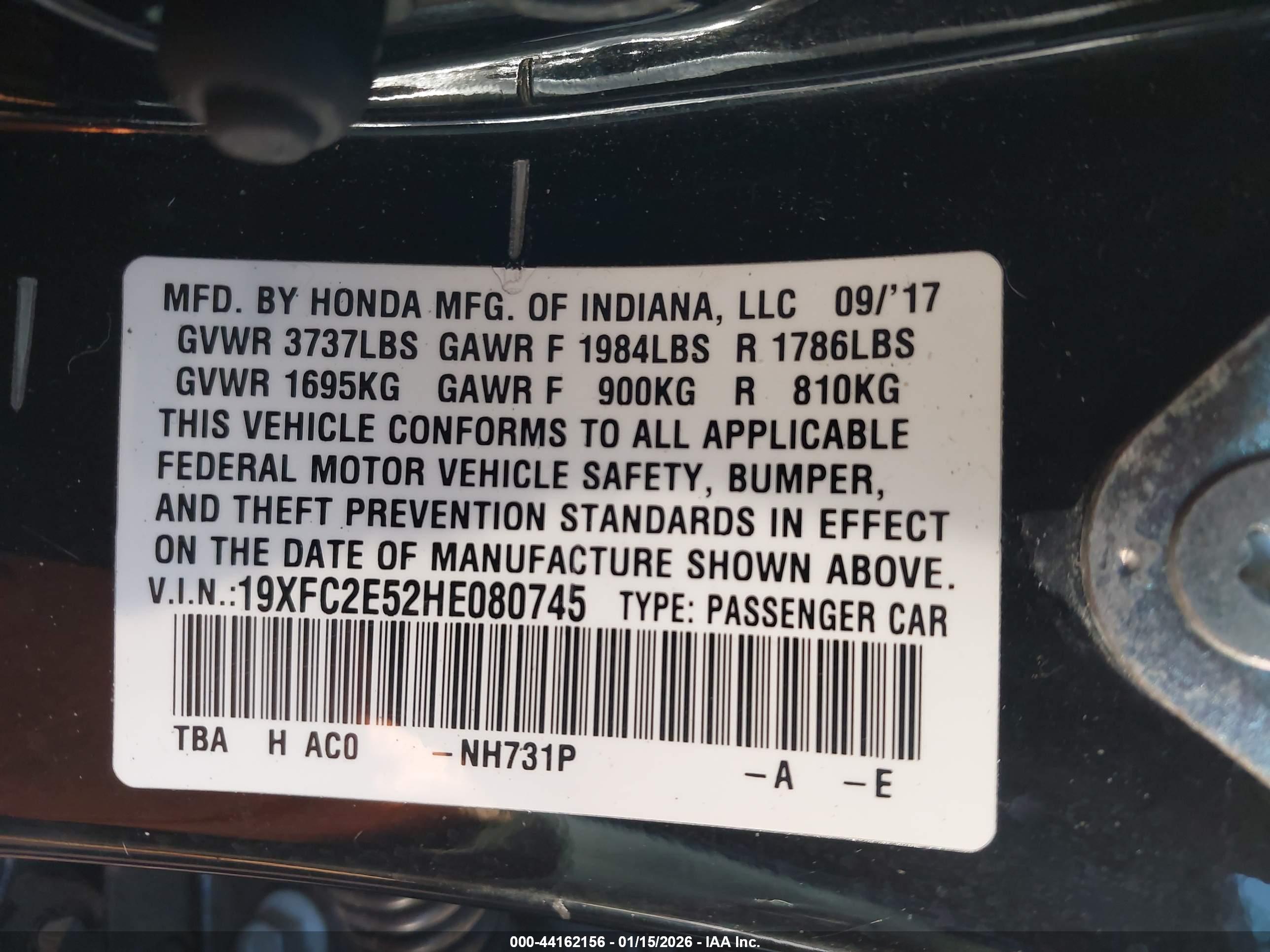 HONDA CIVIC image 9