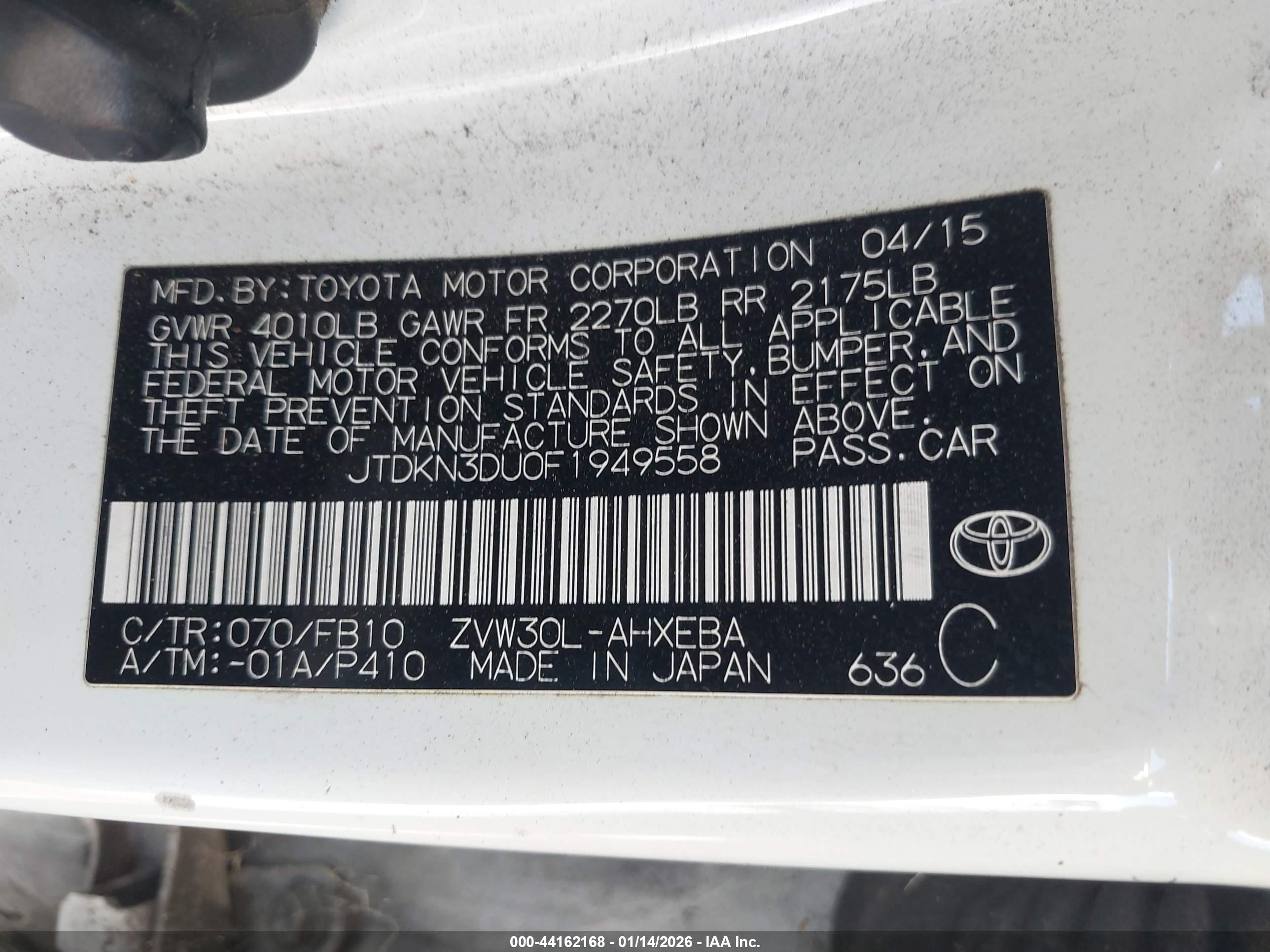TOYOTA PRIUS image 9